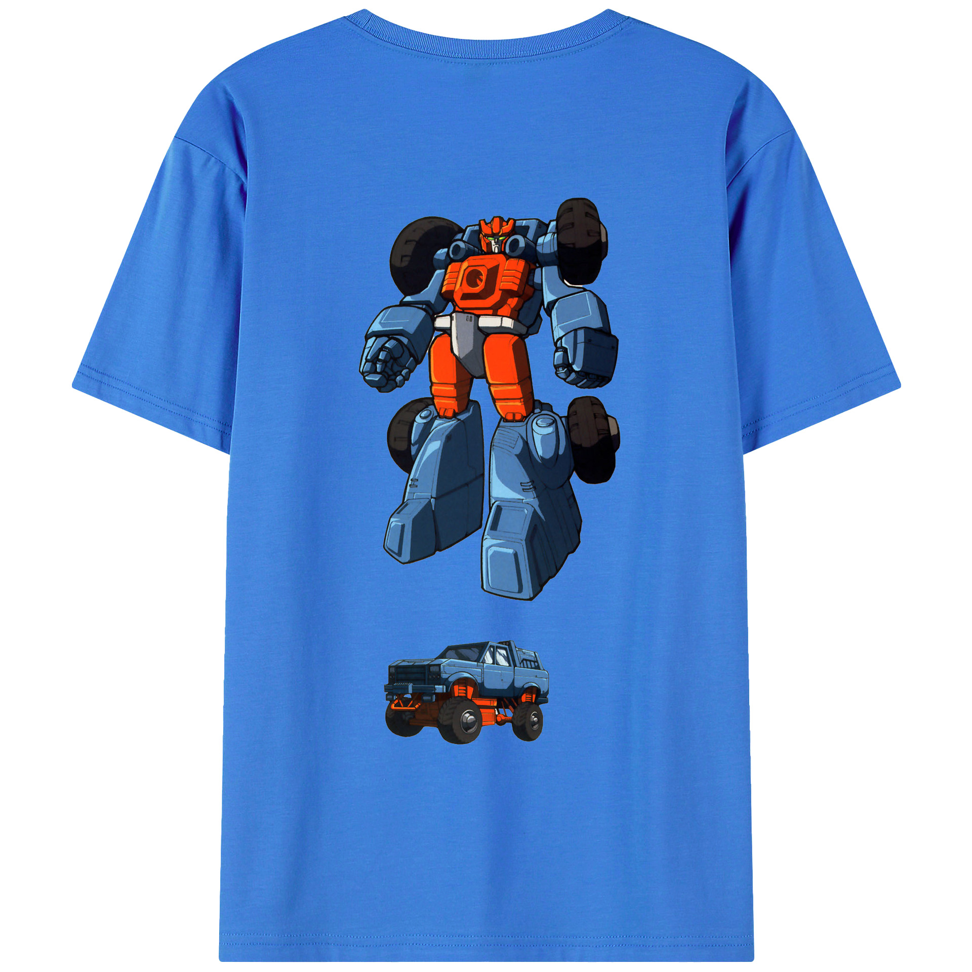 （画像用）  綿100％ メンズ半袖Tシャツ（バックプリント） 通気性