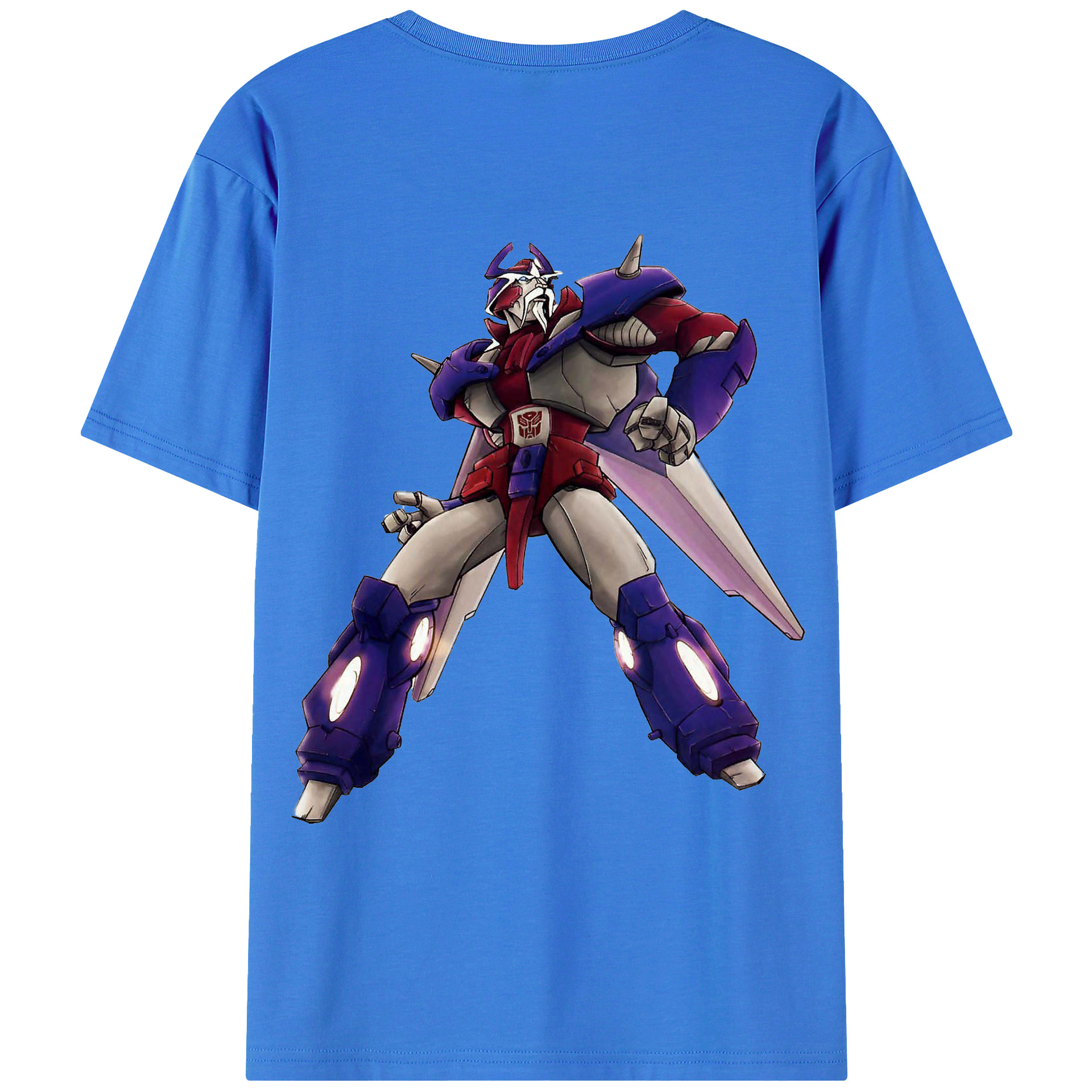（画像用）  綿100％ メンズ半袖Tシャツ（バックプリント） 通気性