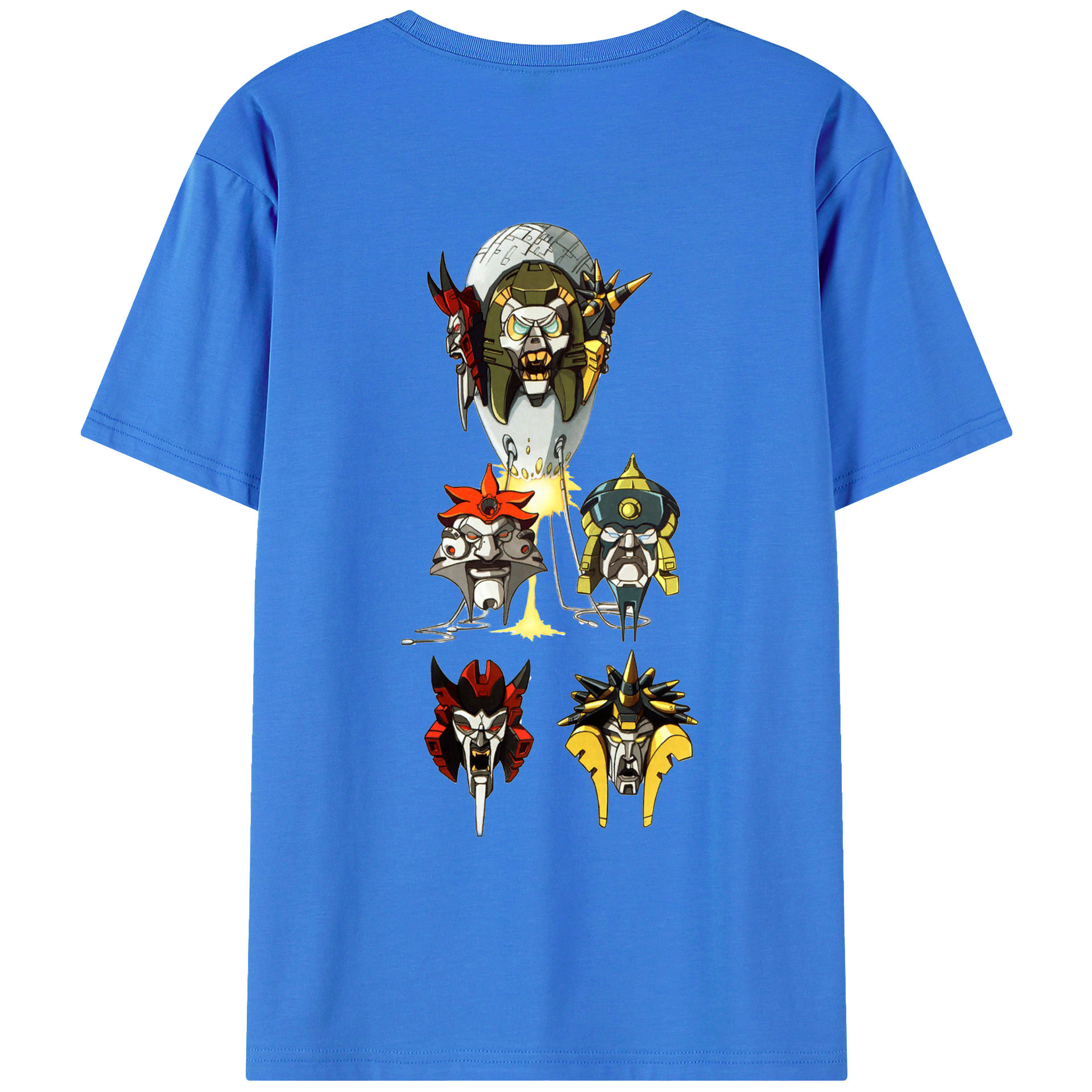 （画像用）  綿100％ メンズ半袖Tシャツ（バックプリント） 通気性