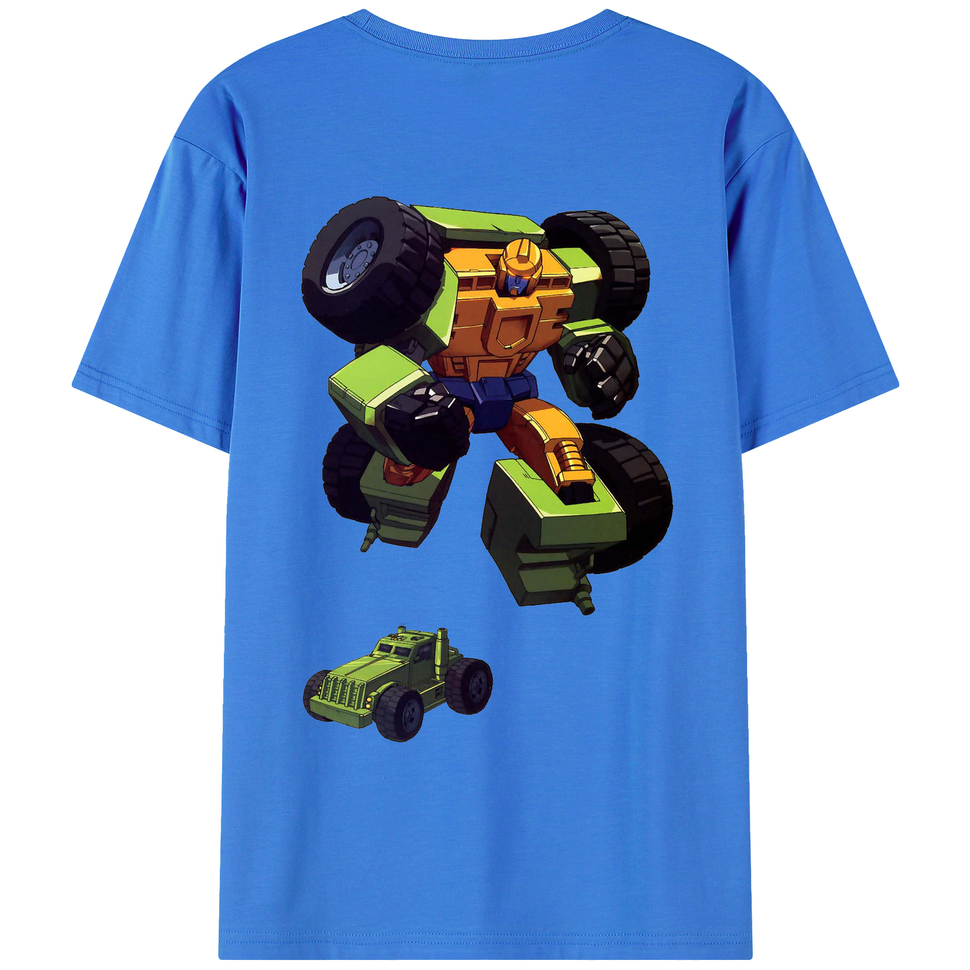 （画像用）  綿100％ メンズ半袖Tシャツ（バックプリント） 通気性