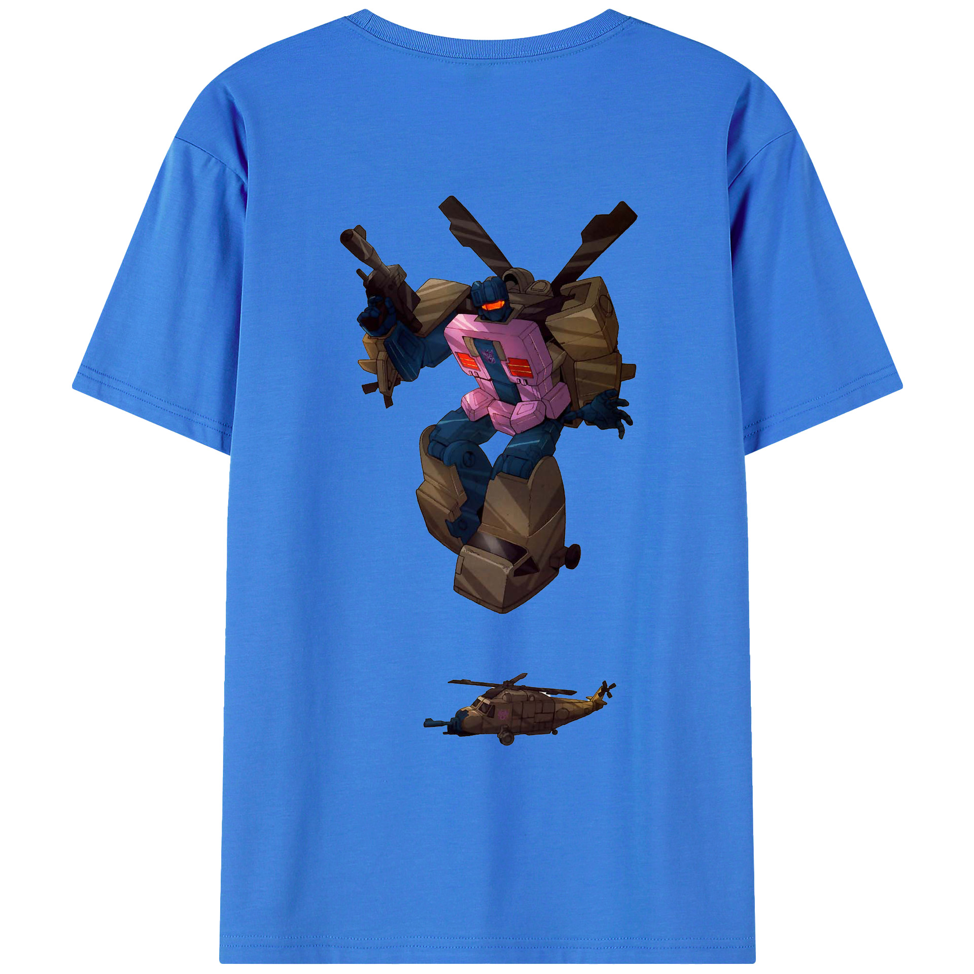 （画像用）  綿100％ メンズ半袖Tシャツ（バックプリント） 通気性