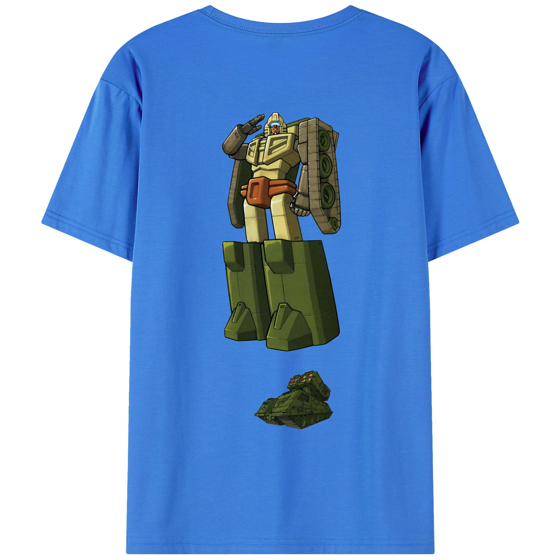 （画像用）  綿100％ メンズ半袖Tシャツ（バックプリント） 通気性