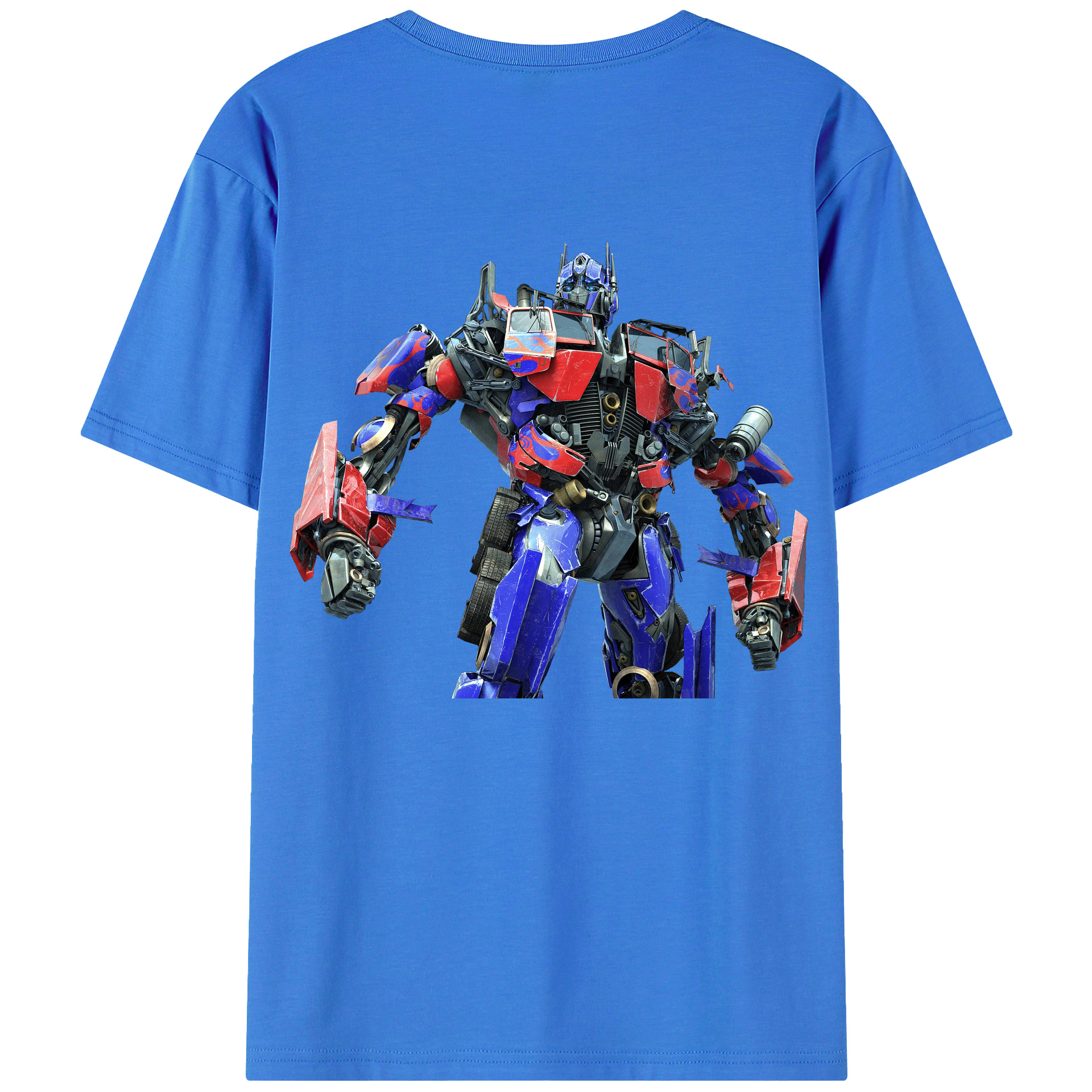 （画像用）  綿100％ メンズ半袖Tシャツ（バックプリント） 通気性