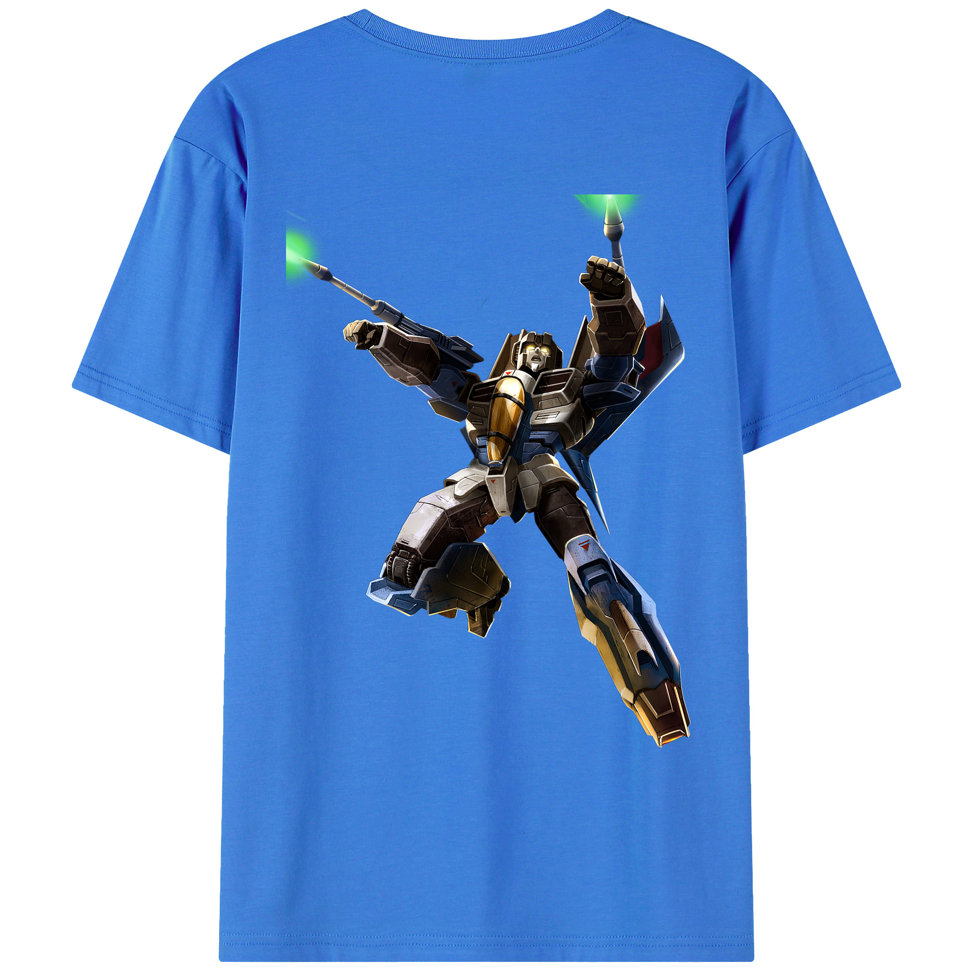 （画像用）  綿100％ メンズ半袖Tシャツ（バックプリント） 通気性