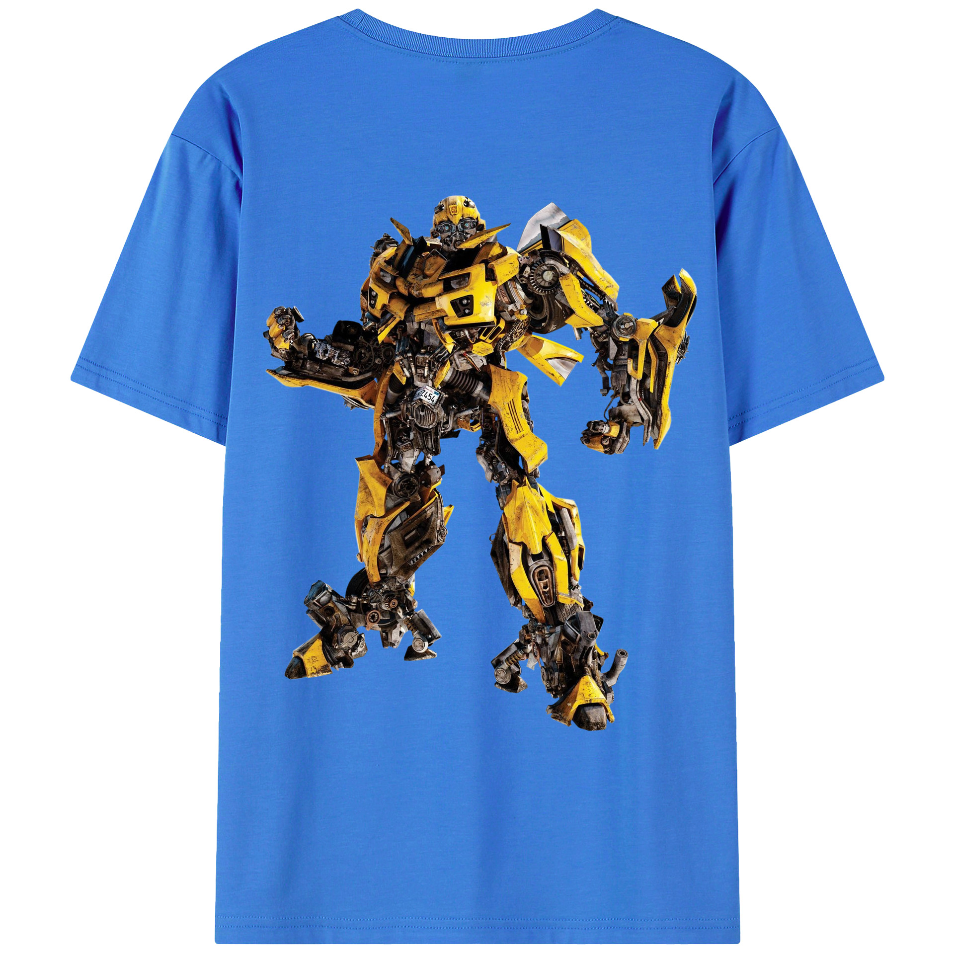 （画像用）  綿100％ メンズ半袖Tシャツ（バックプリント） 通気性