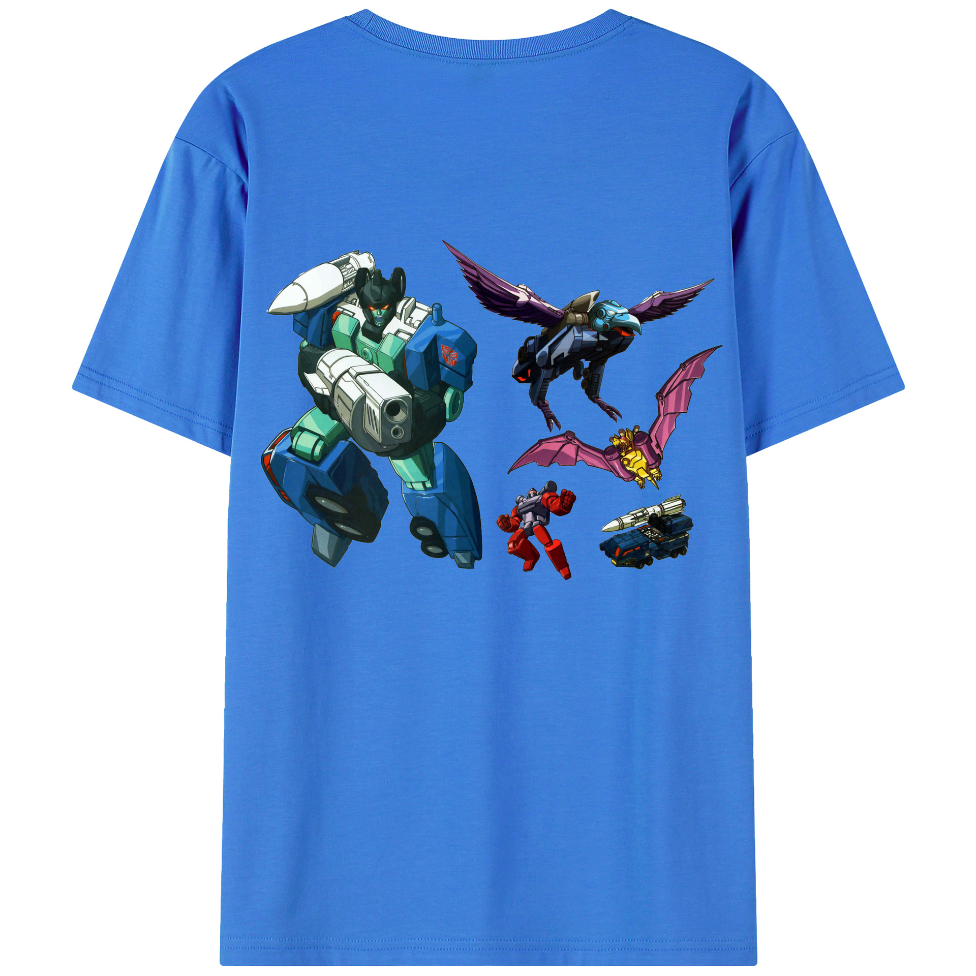 （画像用）  綿100％ メンズ半袖Tシャツ（バックプリント） 通気性