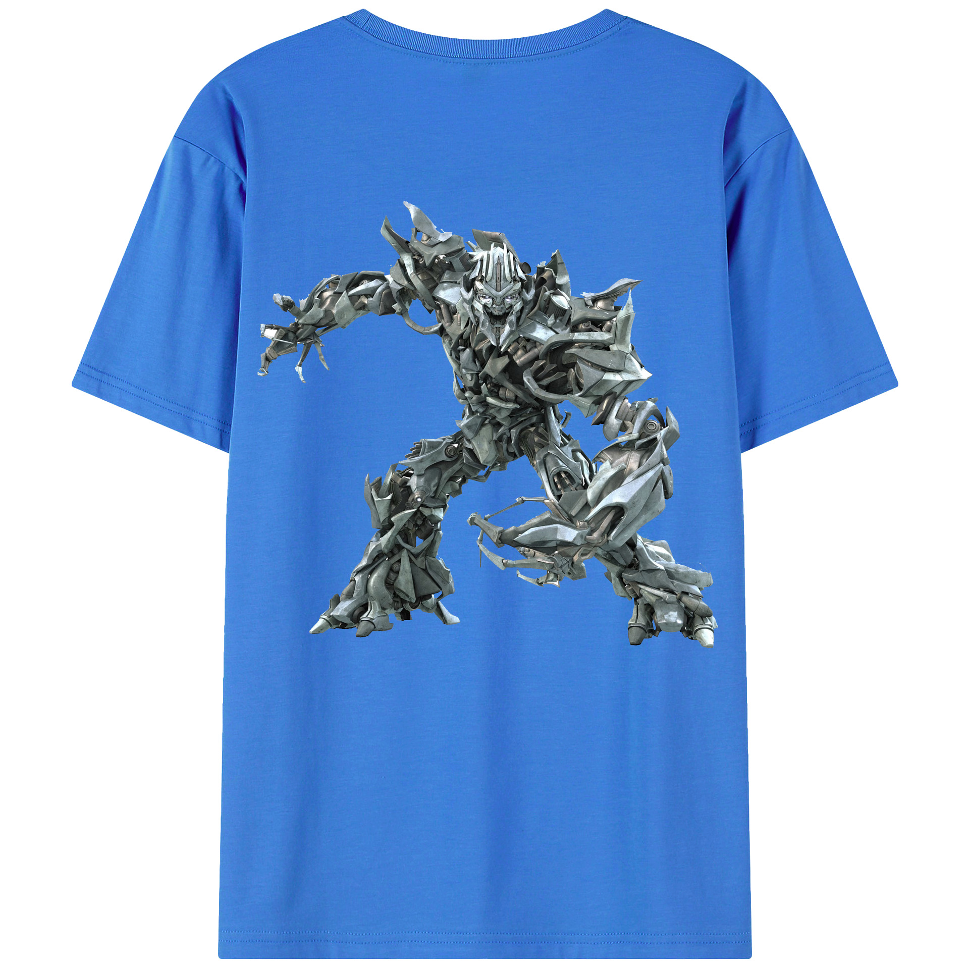 （画像用）  綿100％ メンズ半袖Tシャツ（バックプリント） 通気性