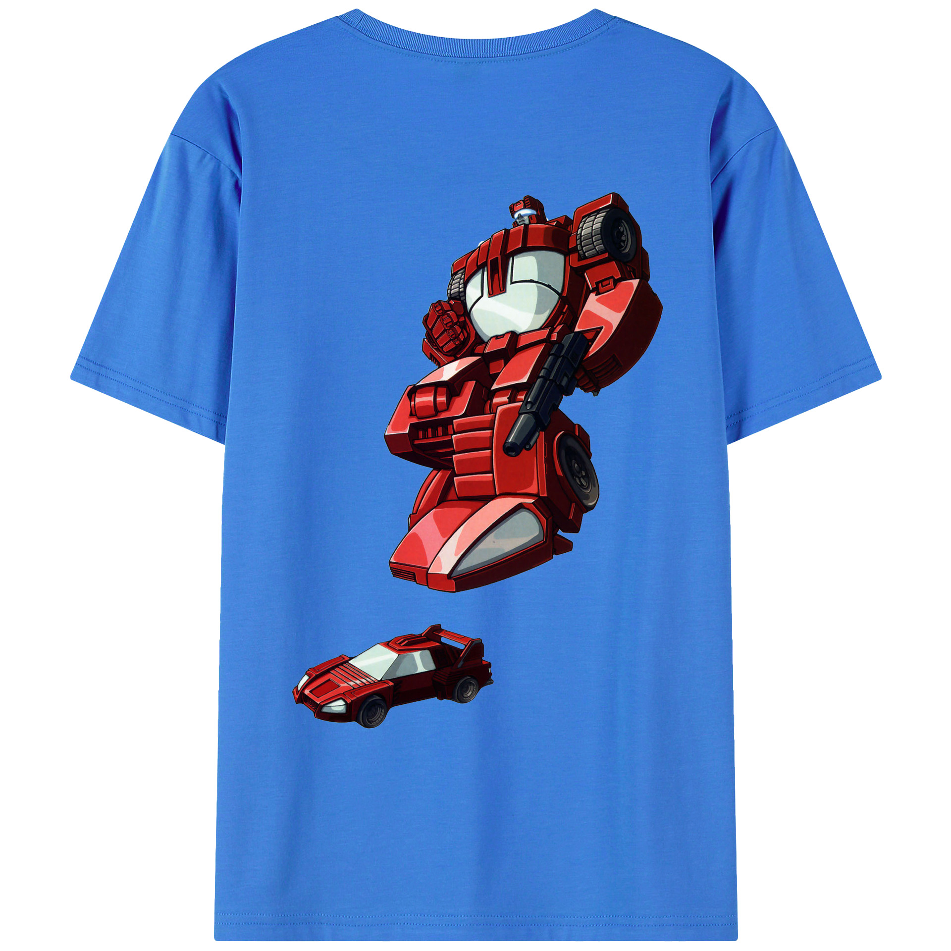 （画像用）  綿100％ メンズ半袖Tシャツ（バックプリント） 通気性