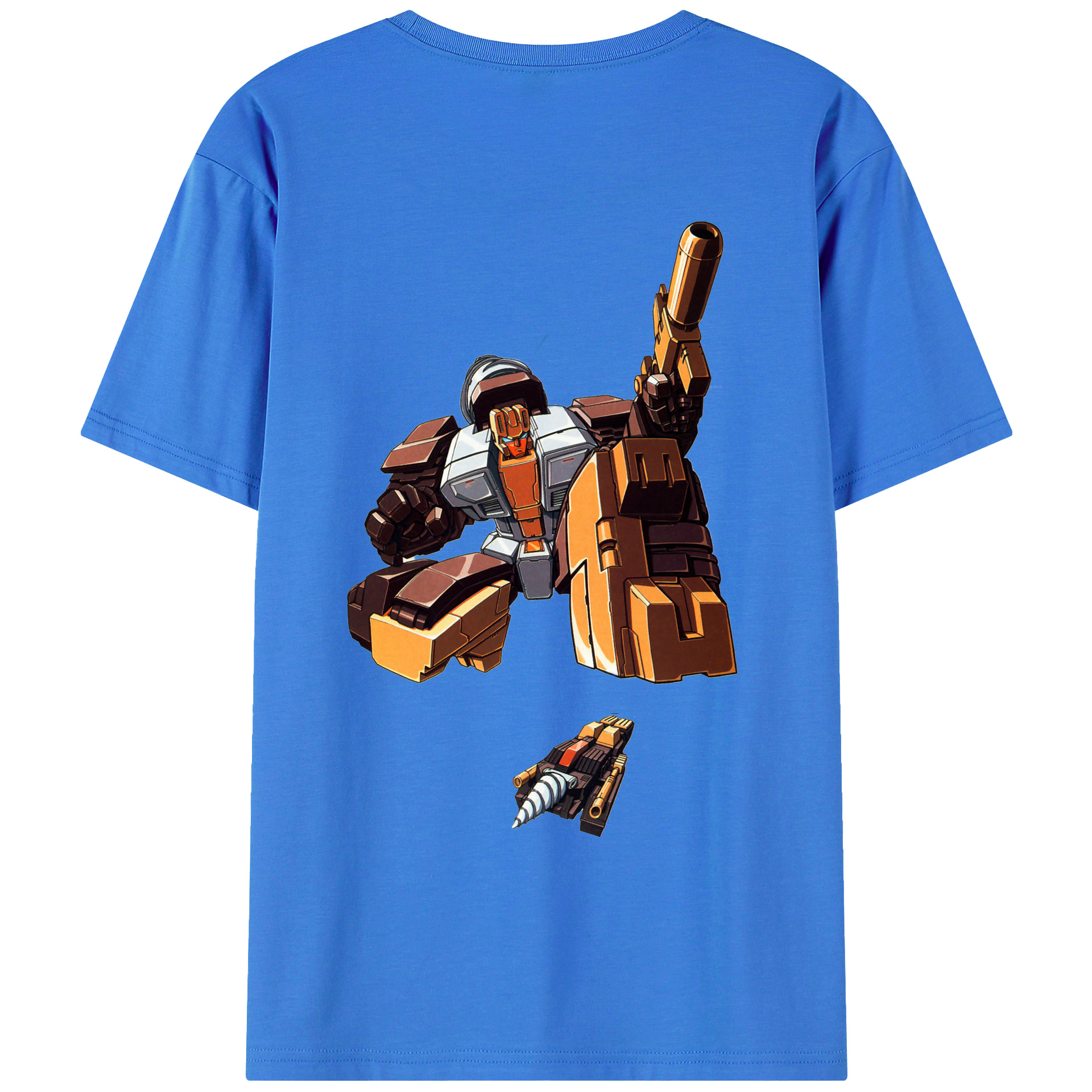 （画像用）  綿100％ メンズ半袖Tシャツ（バックプリント） 通気性