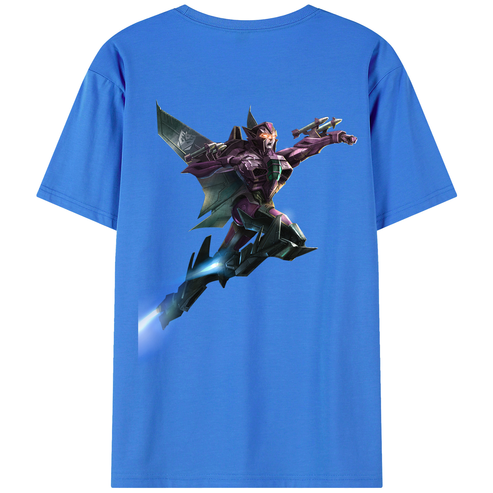 （画像用）  綿100％ メンズ半袖Tシャツ（バックプリント） 通気性
