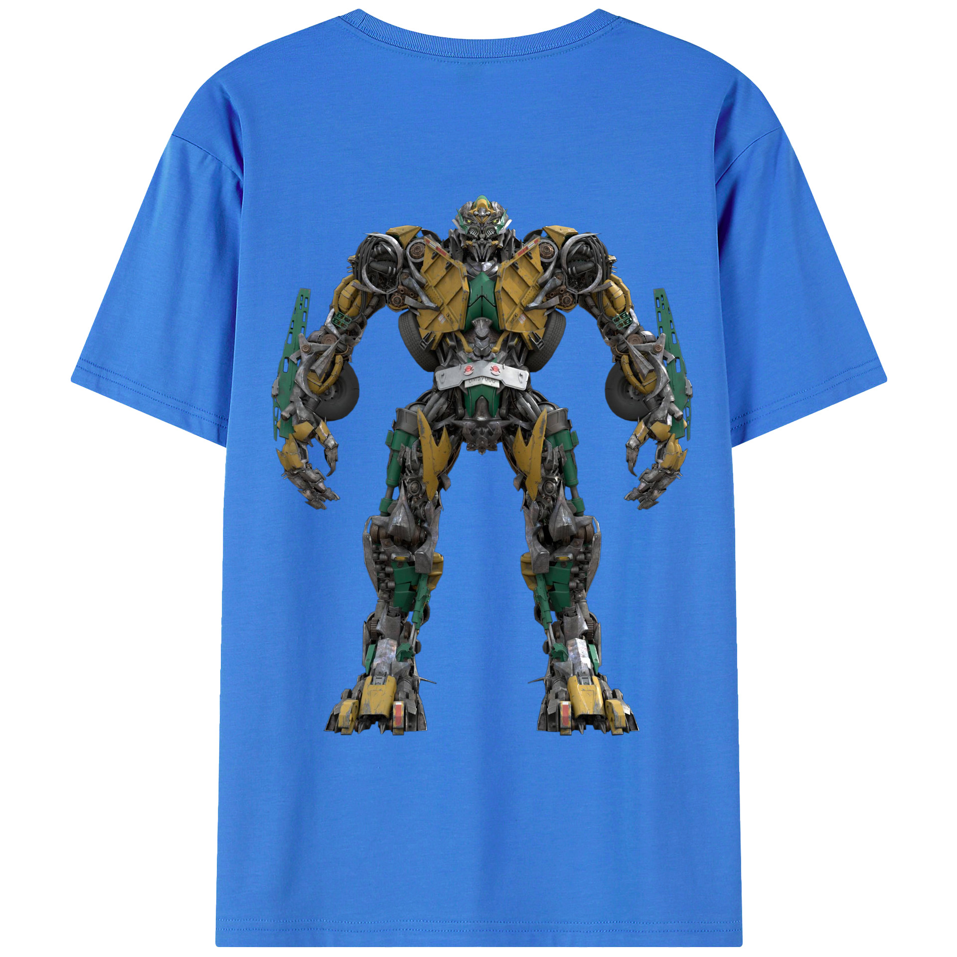 （画像用）  綿100％ メンズ半袖Tシャツ（バックプリント） 通気性