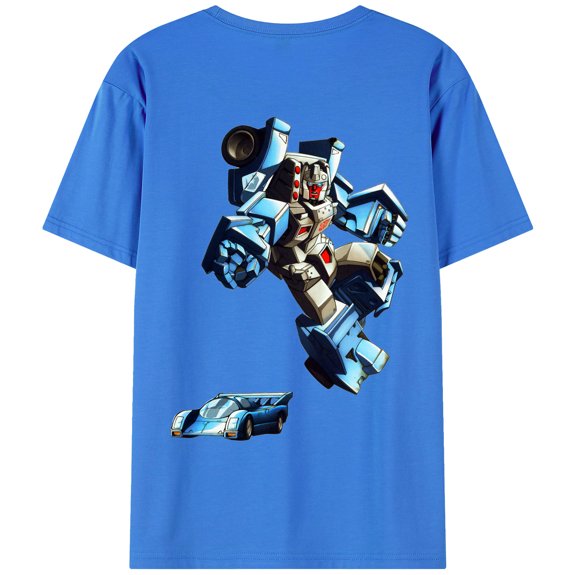 （画像用）  綿100％ メンズ半袖Tシャツ（バックプリント） 通気性