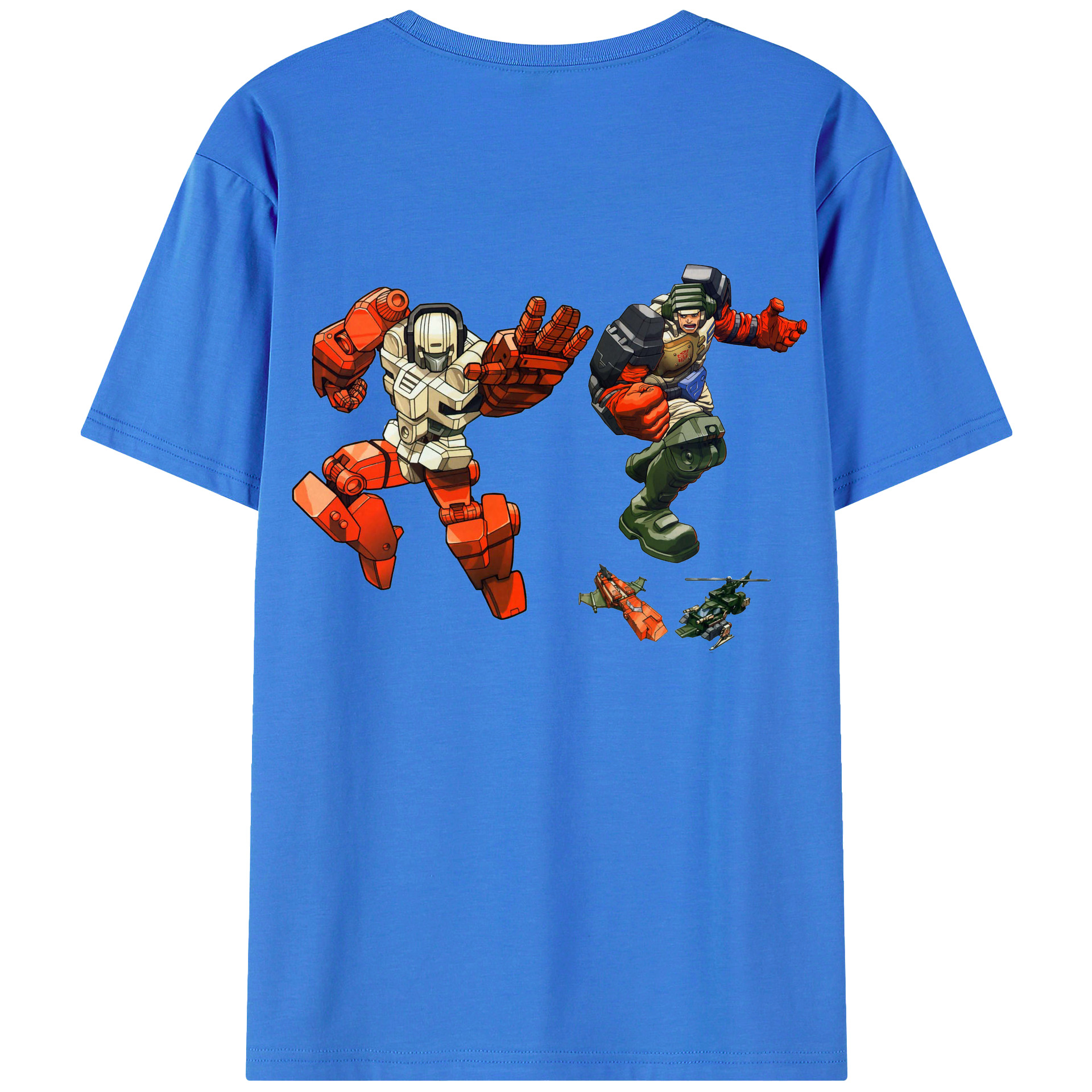 （画像用）  綿100％ メンズ半袖Tシャツ（バックプリント） 通気性
