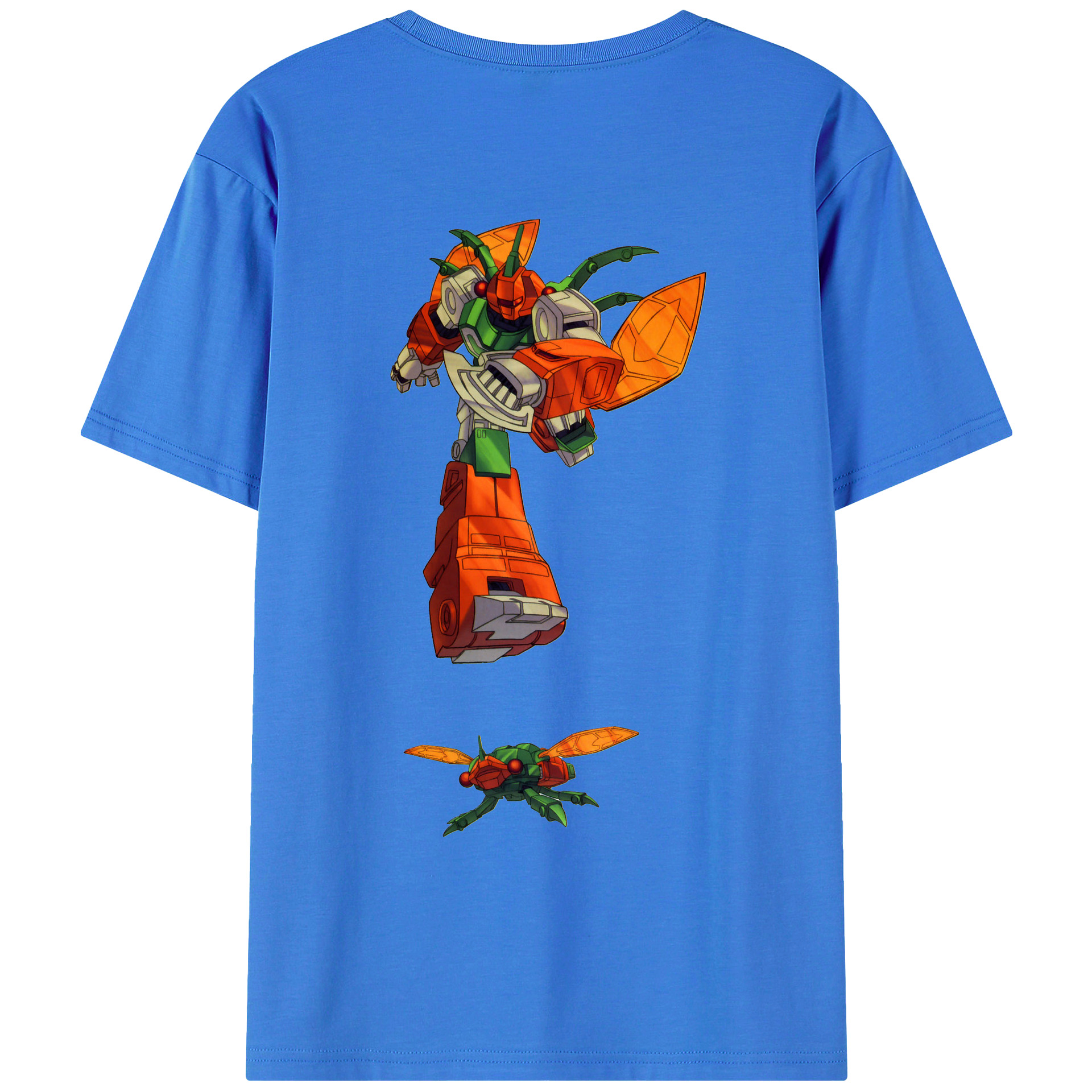 （画像用）  綿100％ メンズ半袖Tシャツ（バックプリント） 通気性