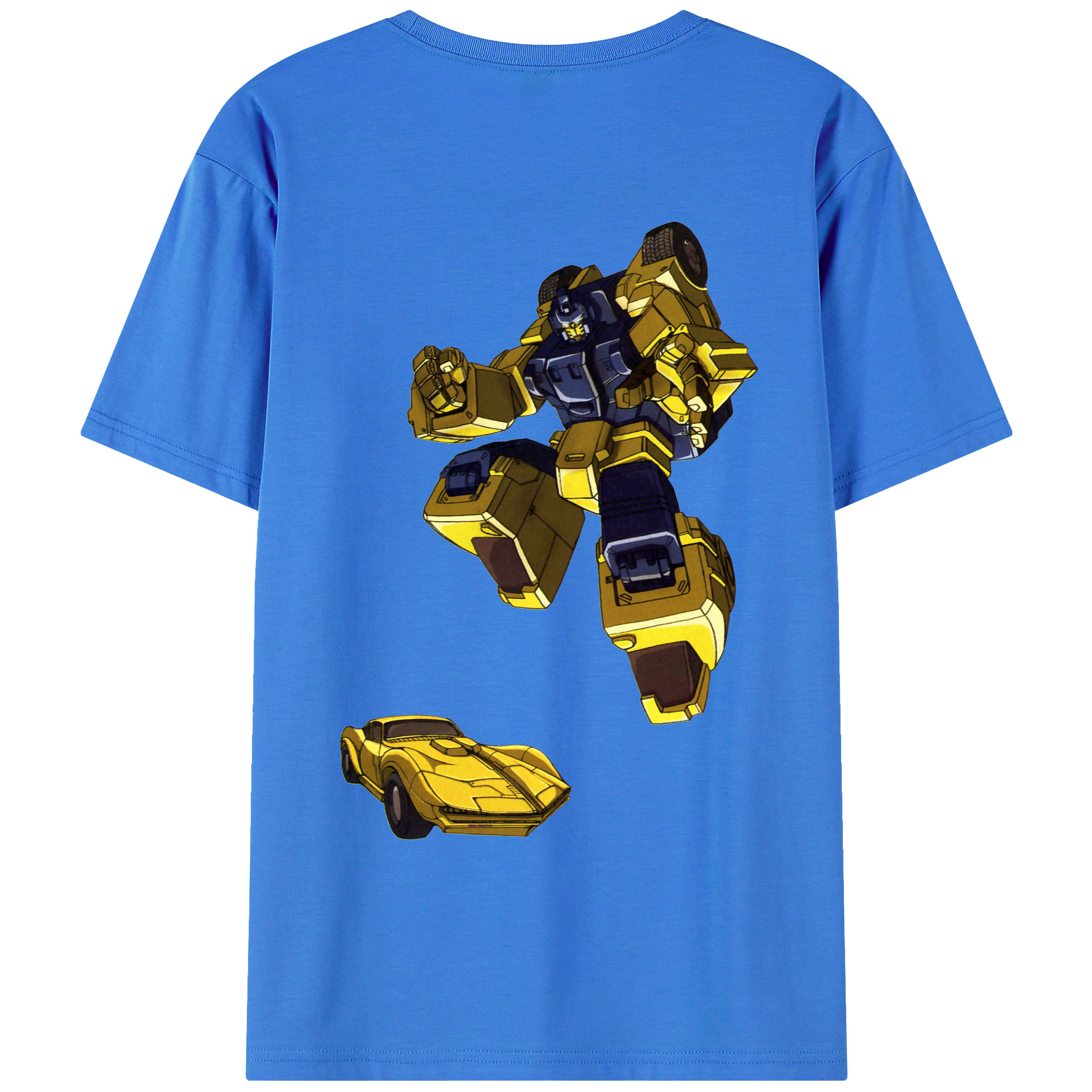 （画像用）  綿100％ メンズ半袖Tシャツ（バックプリント） 通気性