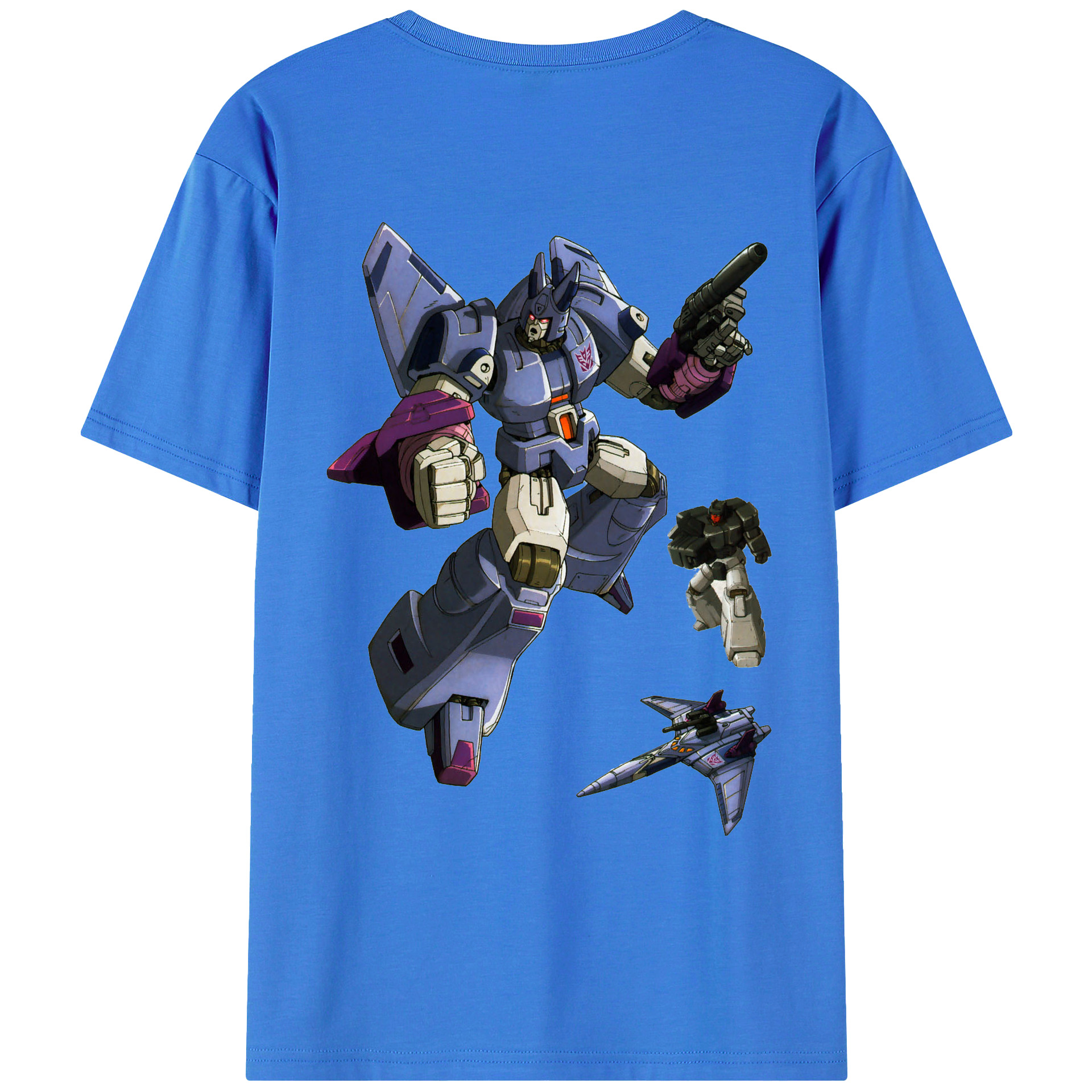 （画像用）  綿100％ メンズ半袖Tシャツ（バックプリント） 通気性