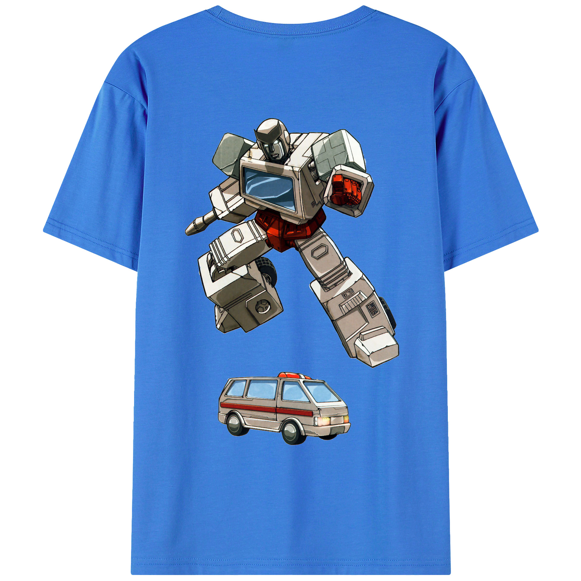 （画像用）  綿100％ メンズ半袖Tシャツ（バックプリント） 通気性