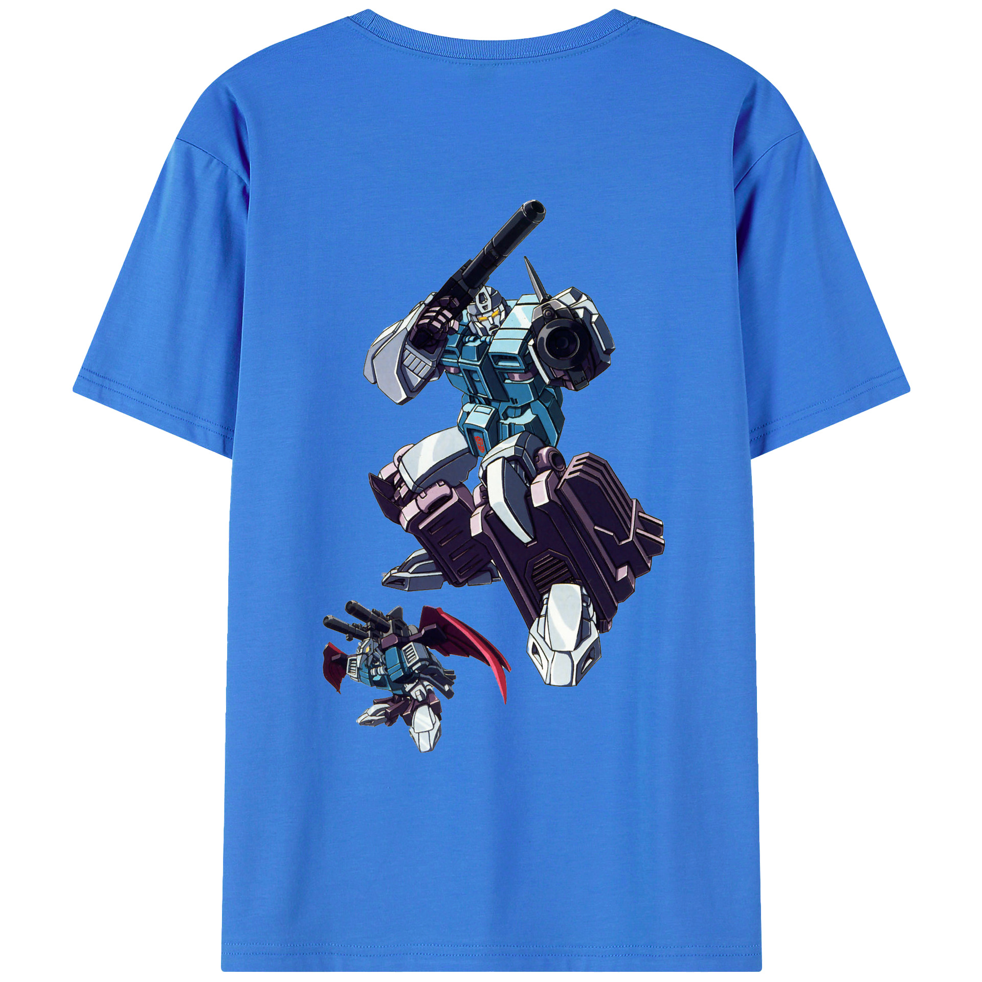 （画像用）  綿100％ メンズ半袖Tシャツ（バックプリント） 通気性