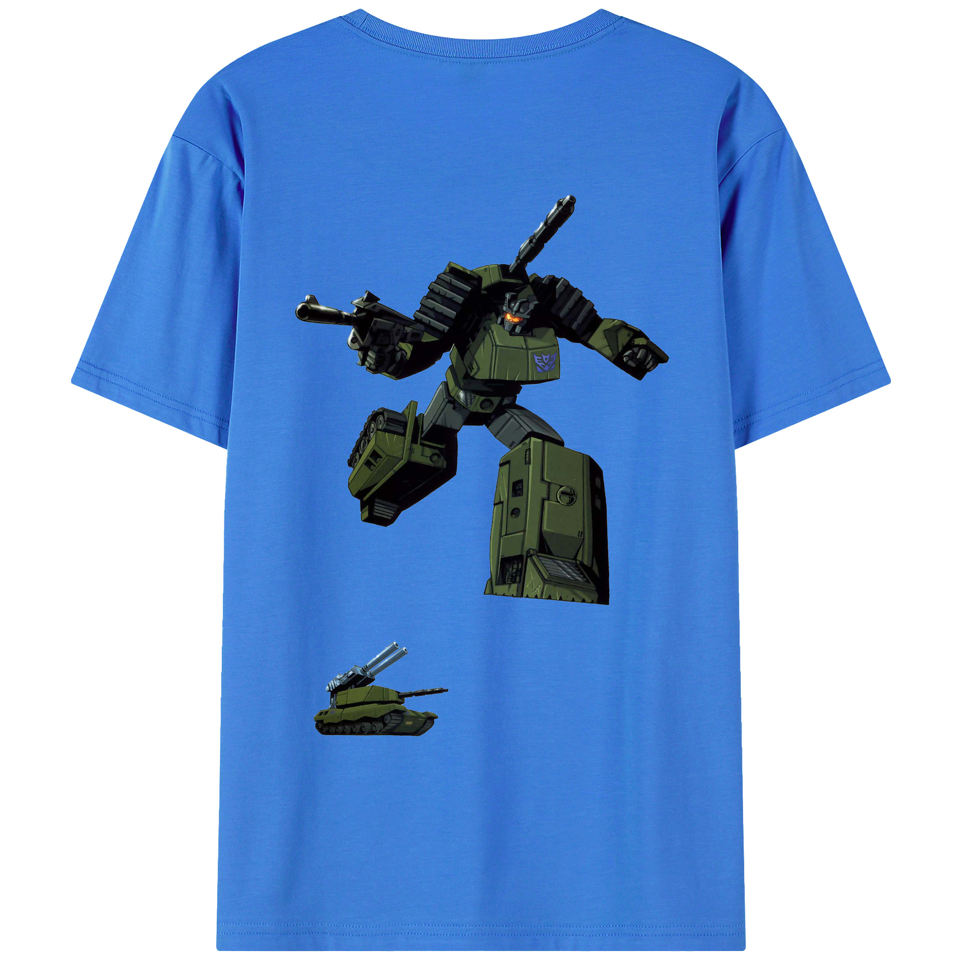 （画像用）  綿100％ メンズ半袖Tシャツ（バックプリント） 通気性