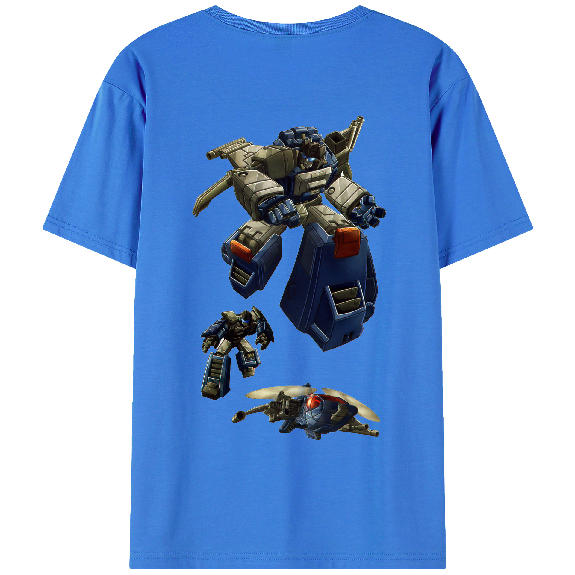 （画像用）  綿100％ メンズ半袖Tシャツ（バックプリント） 通気性