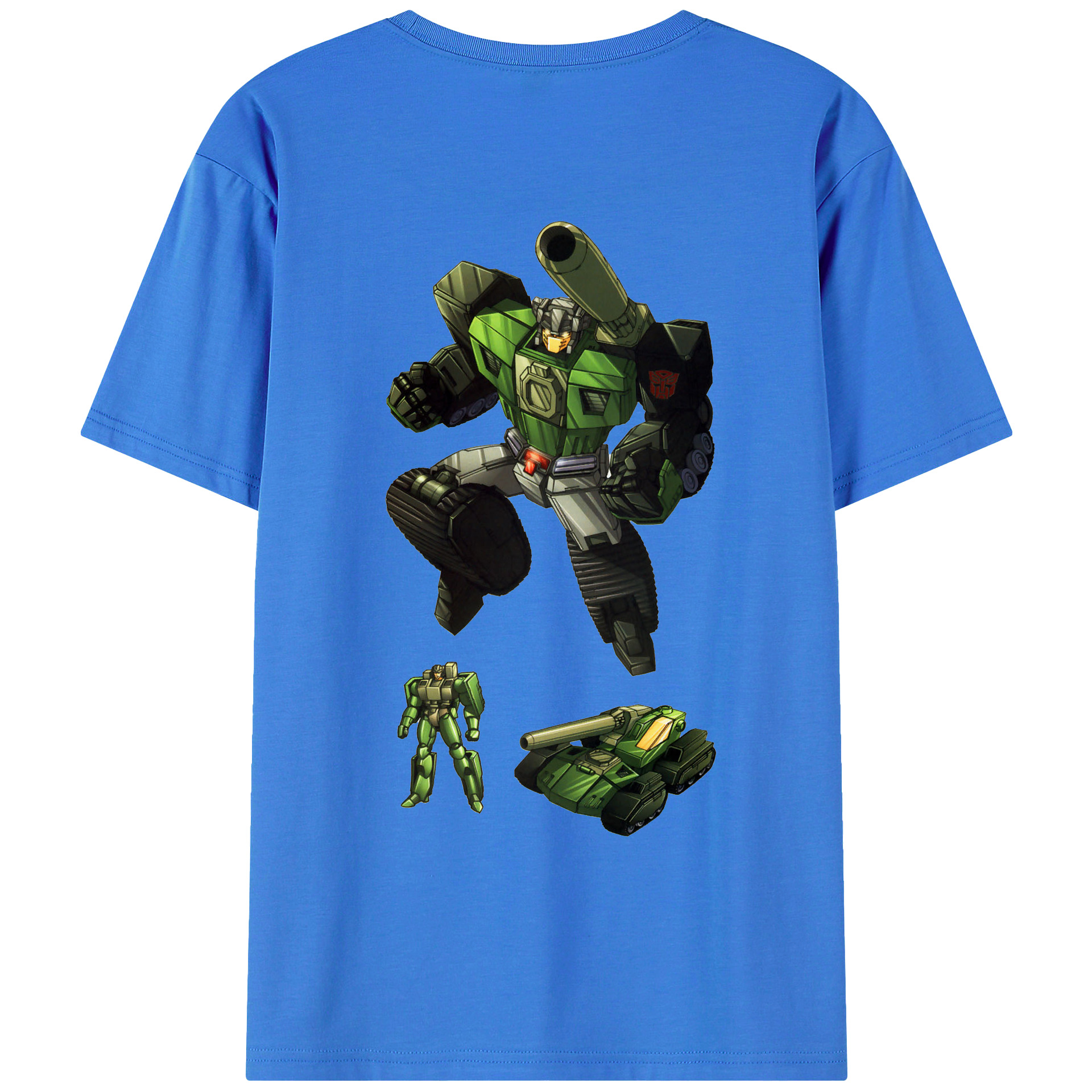 （画像用）  綿100％ メンズ半袖Tシャツ（バックプリント） 通気性
