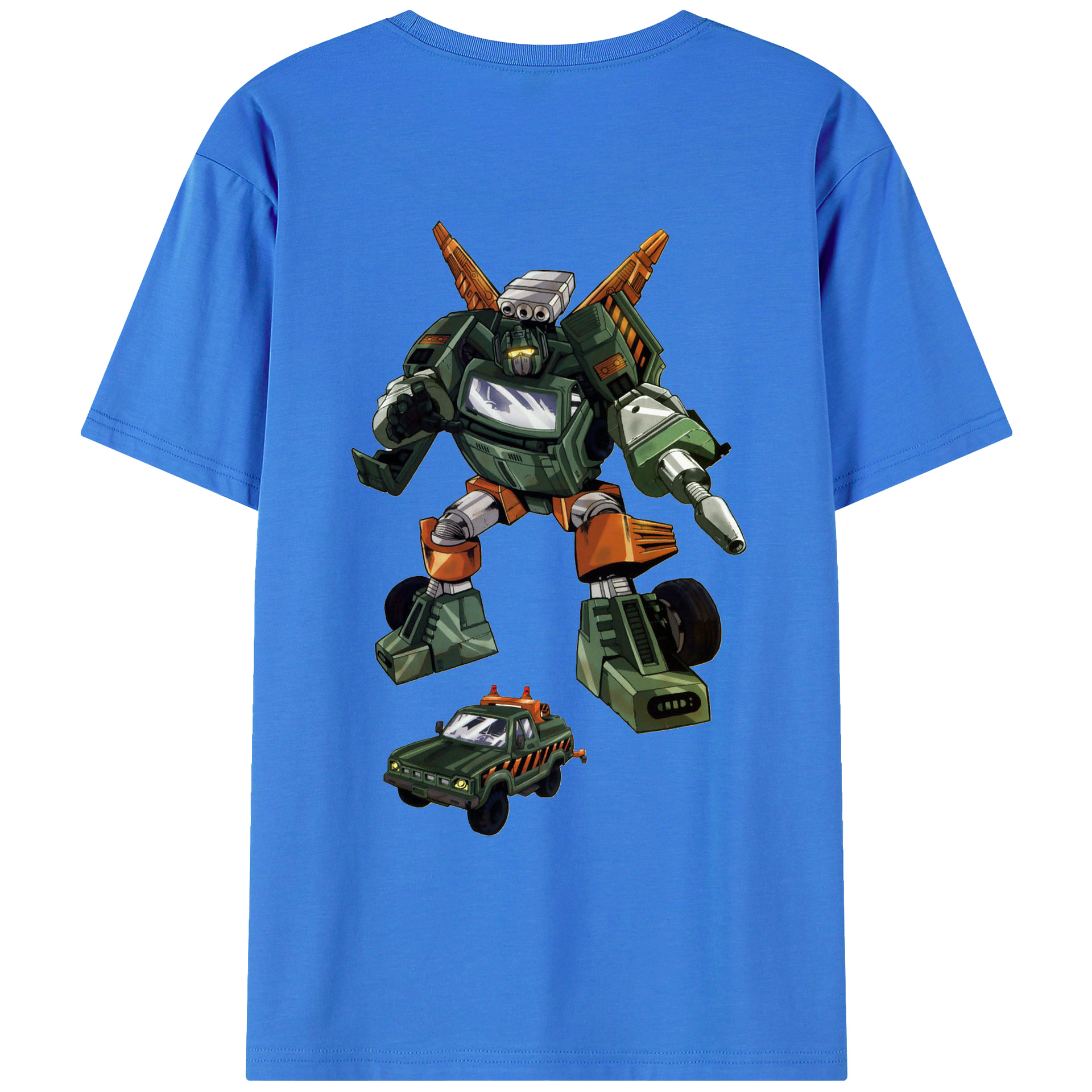 （画像用）  綿100％ メンズ半袖Tシャツ（バックプリント） 通気性