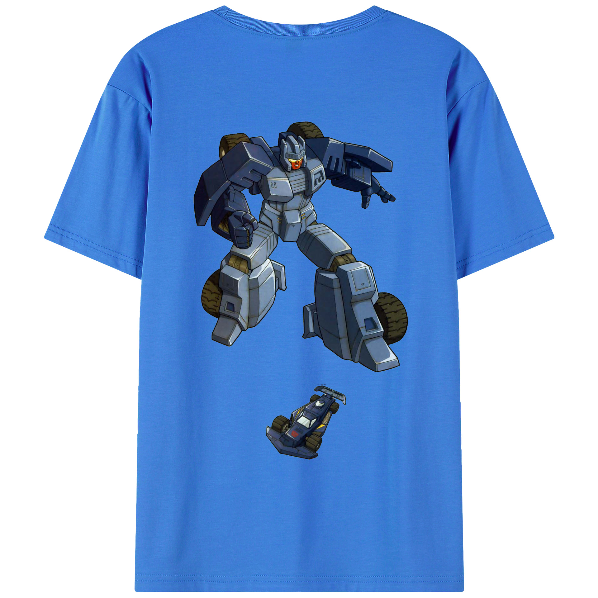 （画像用）  綿100％ メンズ半袖Tシャツ（バックプリント） 通気性