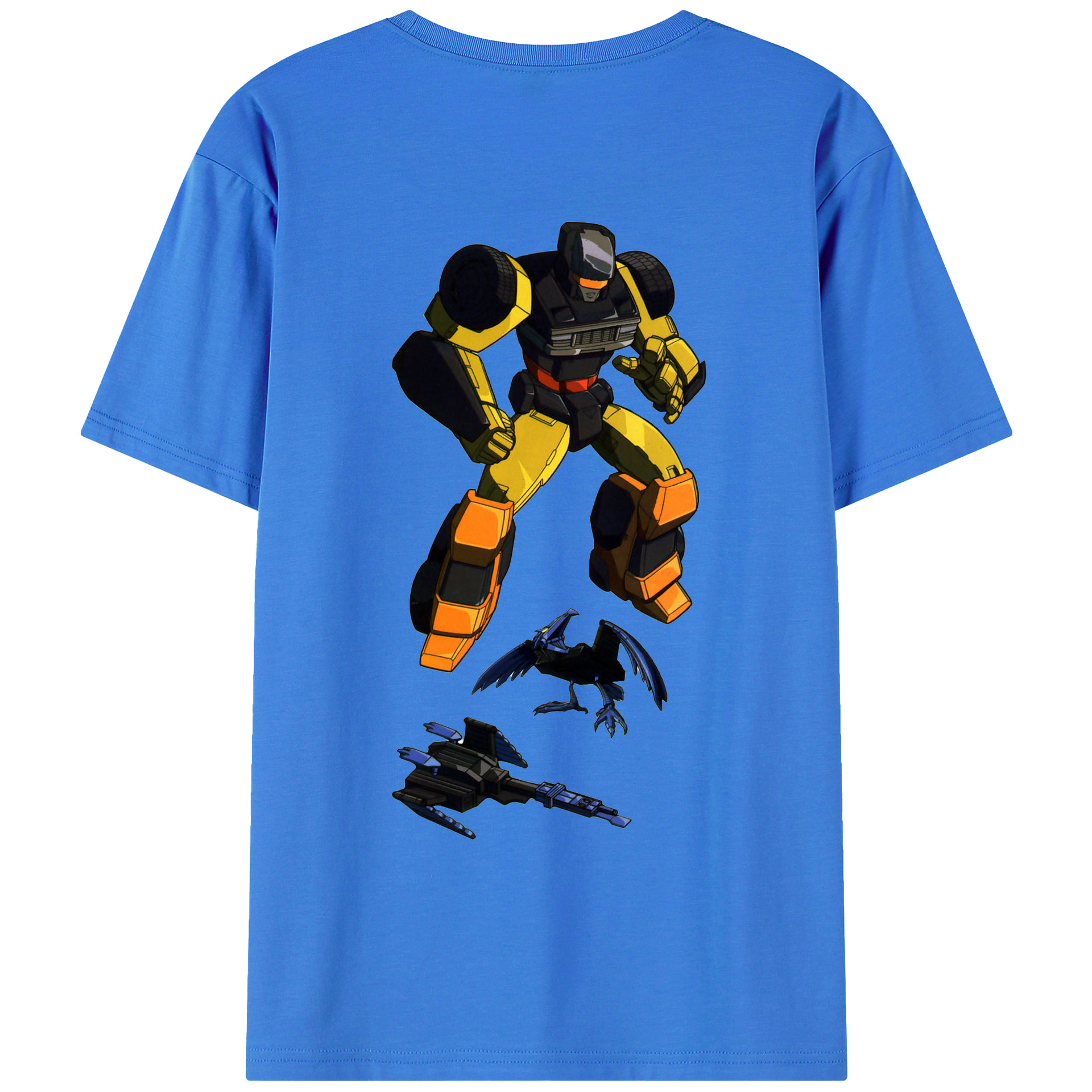 （画像用）  綿100％ メンズ半袖Tシャツ（バックプリント） 通気性