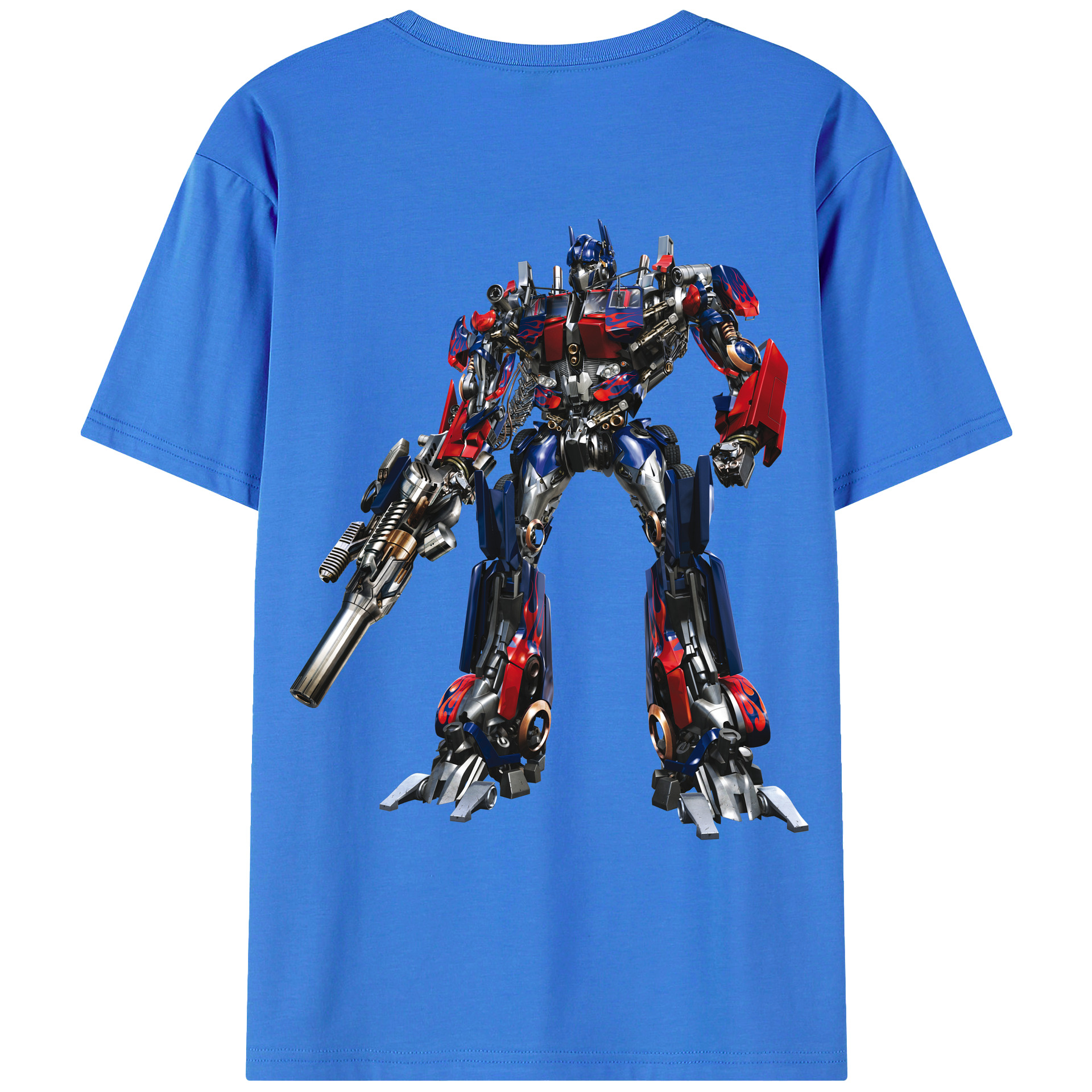 （画像用）  綿100％ メンズ半袖Tシャツ（バックプリント） 通気性