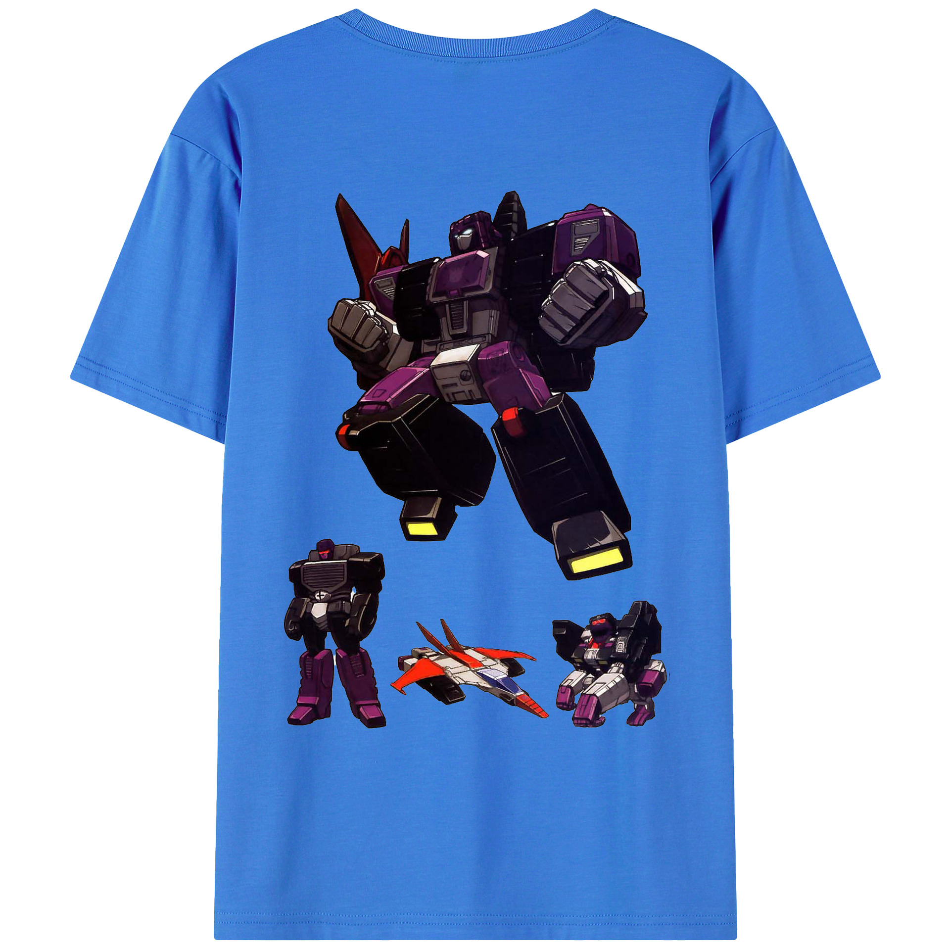 （画像用）  綿100％ メンズ半袖Tシャツ（バックプリント） 通気性
