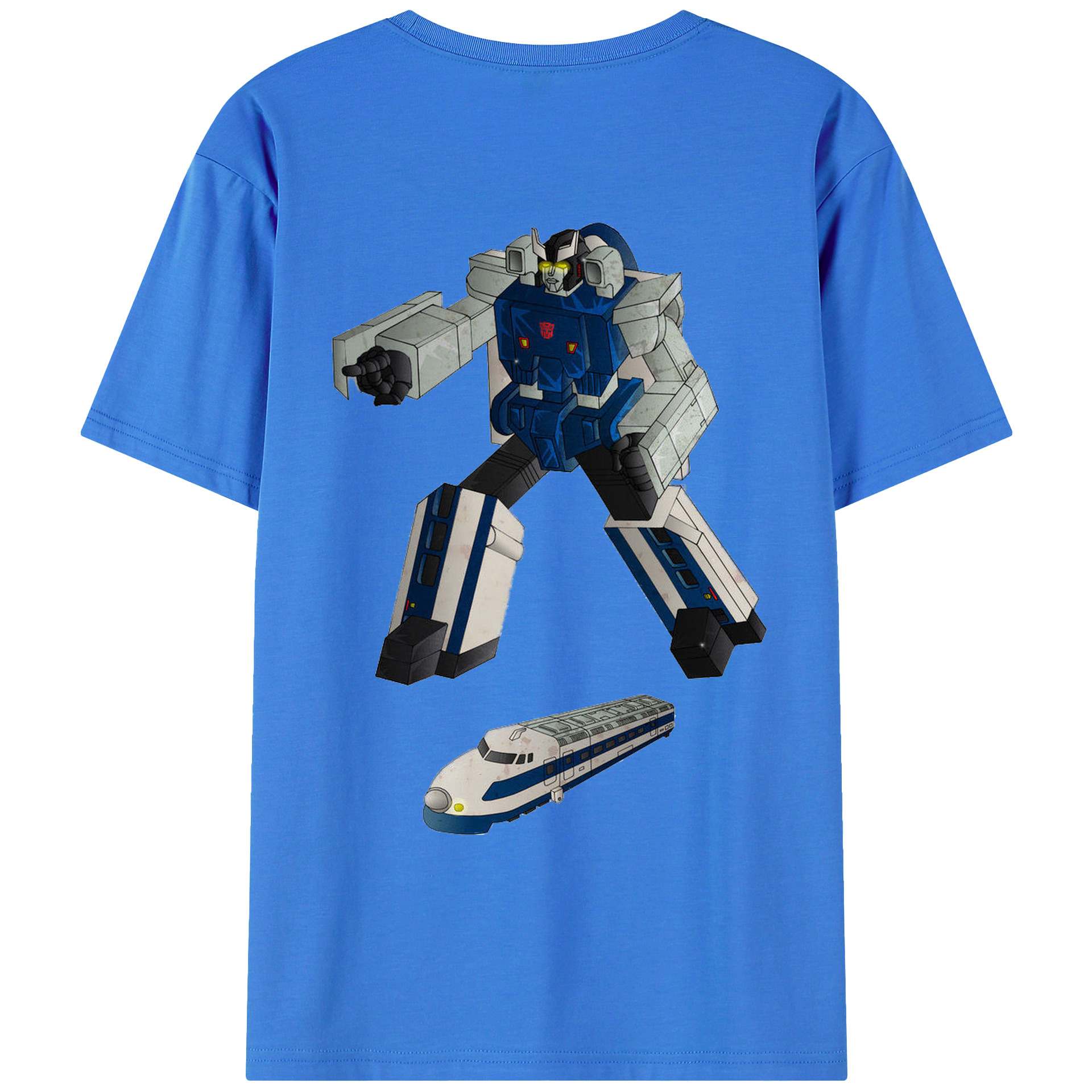 （画像用）  綿100％ メンズ半袖Tシャツ（バックプリント） 通気性