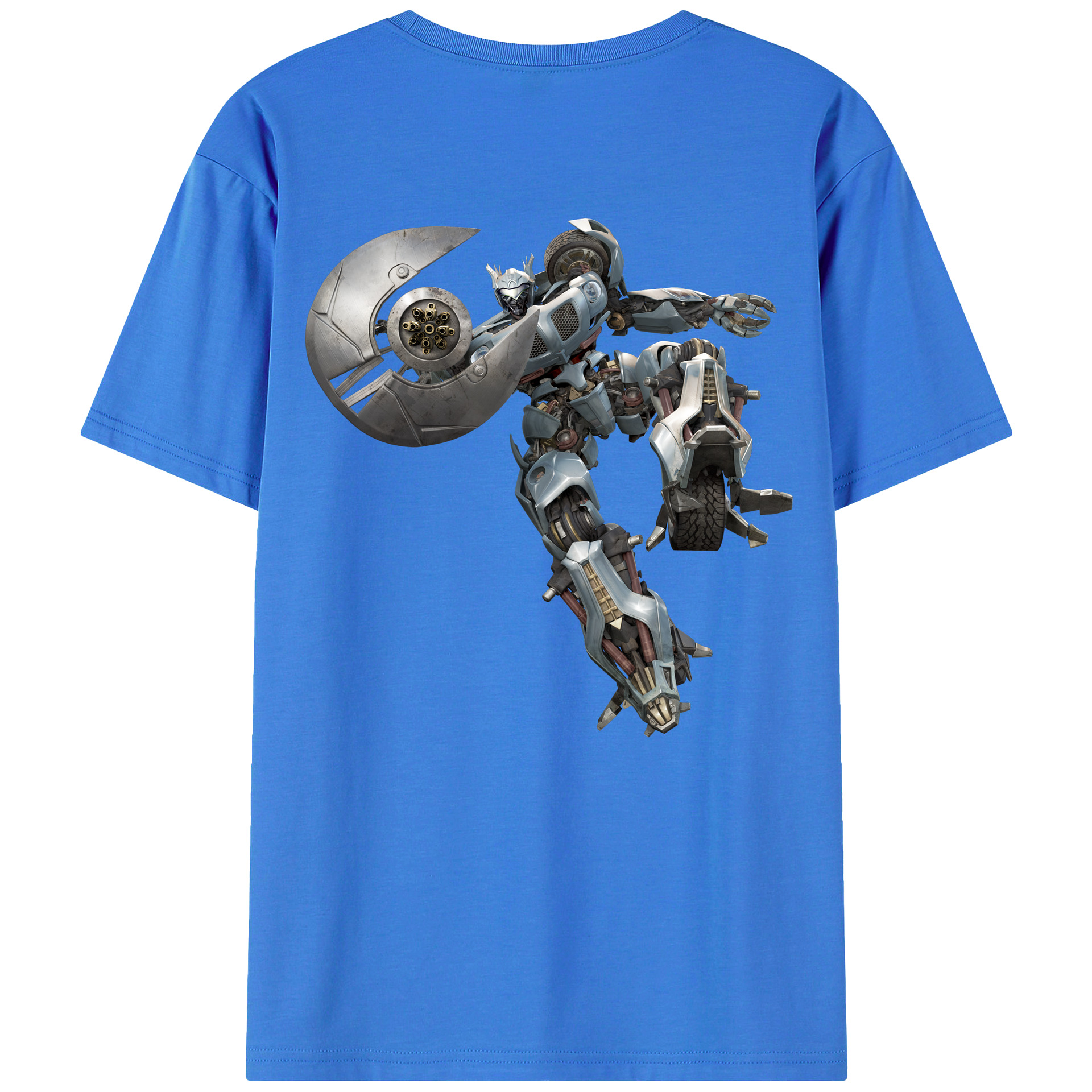 （画像用）  綿100％ メンズ半袖Tシャツ（バックプリント） 通気性