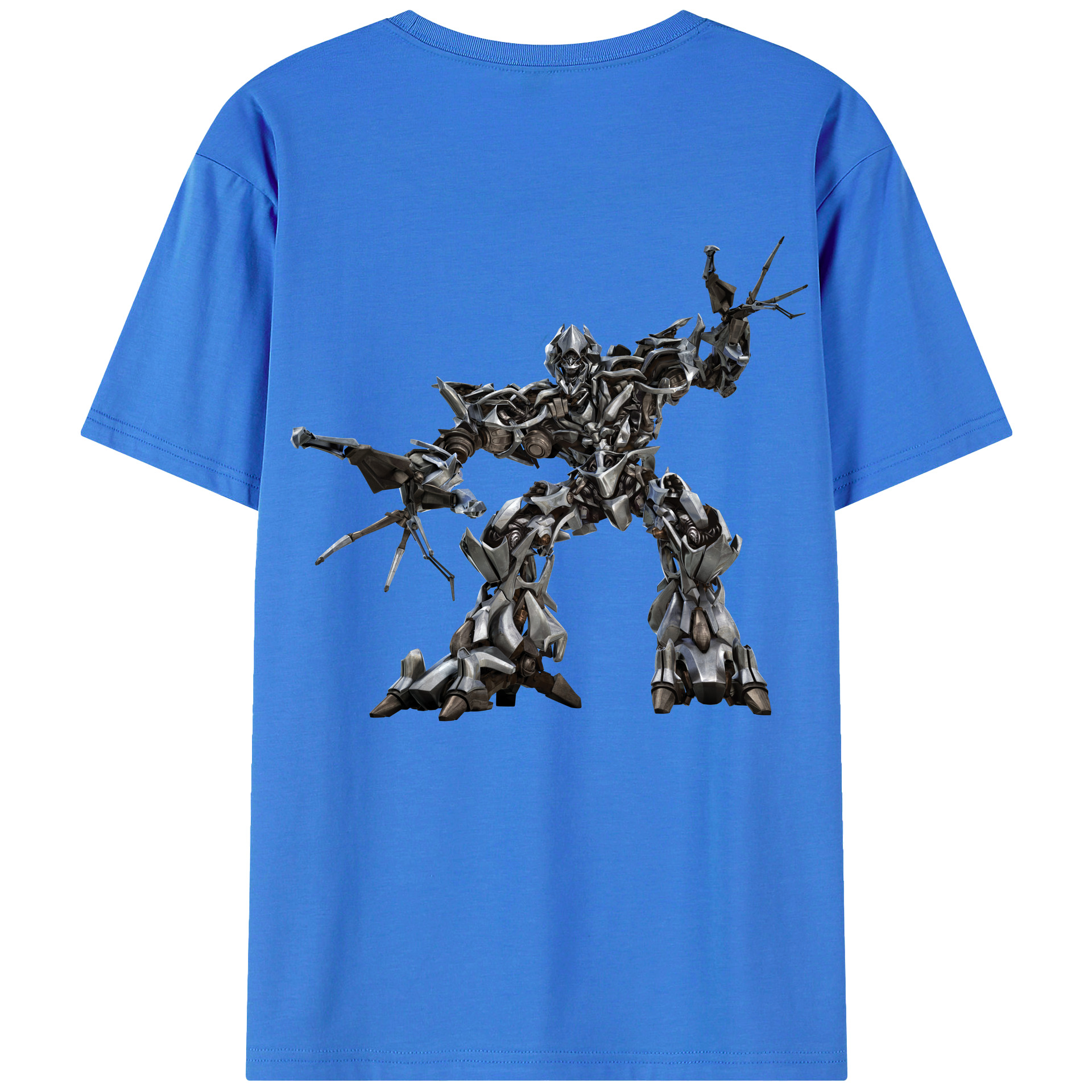（画像用）  綿100％ メンズ半袖Tシャツ（バックプリント） 通気性