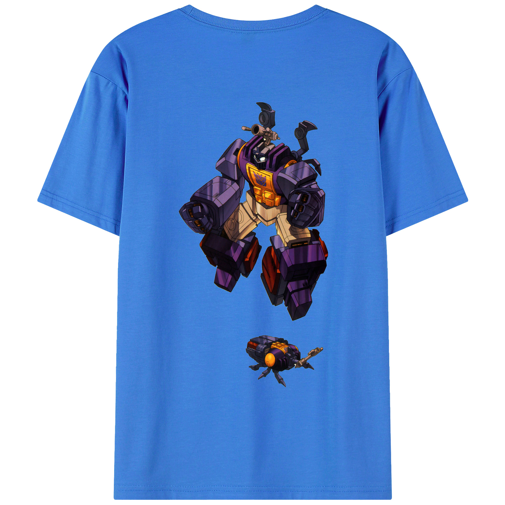 （画像用）  綿100％ メンズ半袖Tシャツ（バックプリント） 通気性
