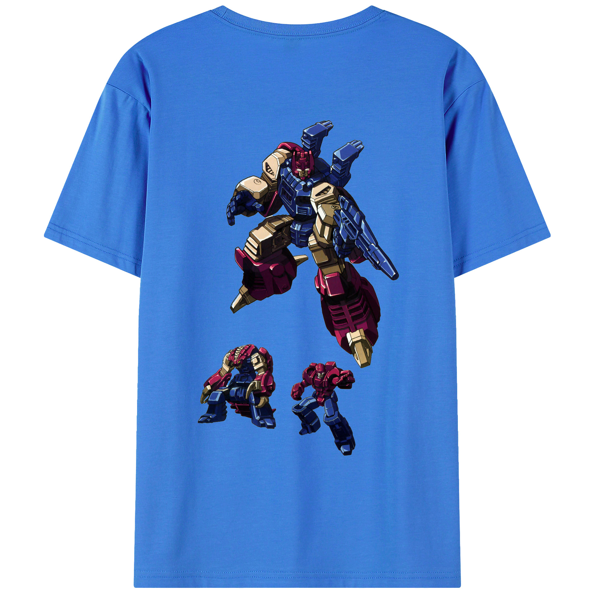 （画像用）  綿100％ メンズ半袖Tシャツ（バックプリント） 通気性