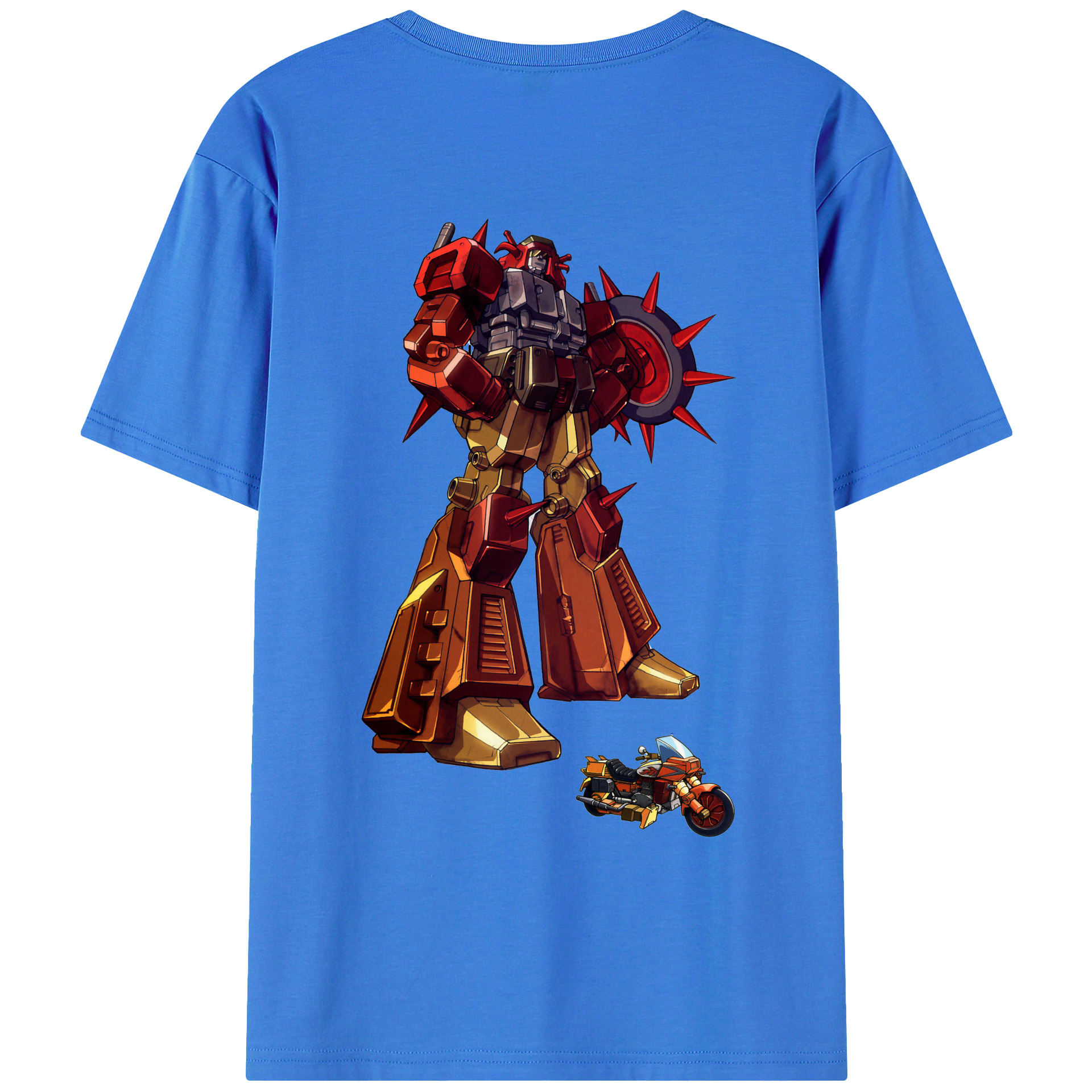 （画像用）  綿100％ メンズ半袖Tシャツ（バックプリント） 通気性