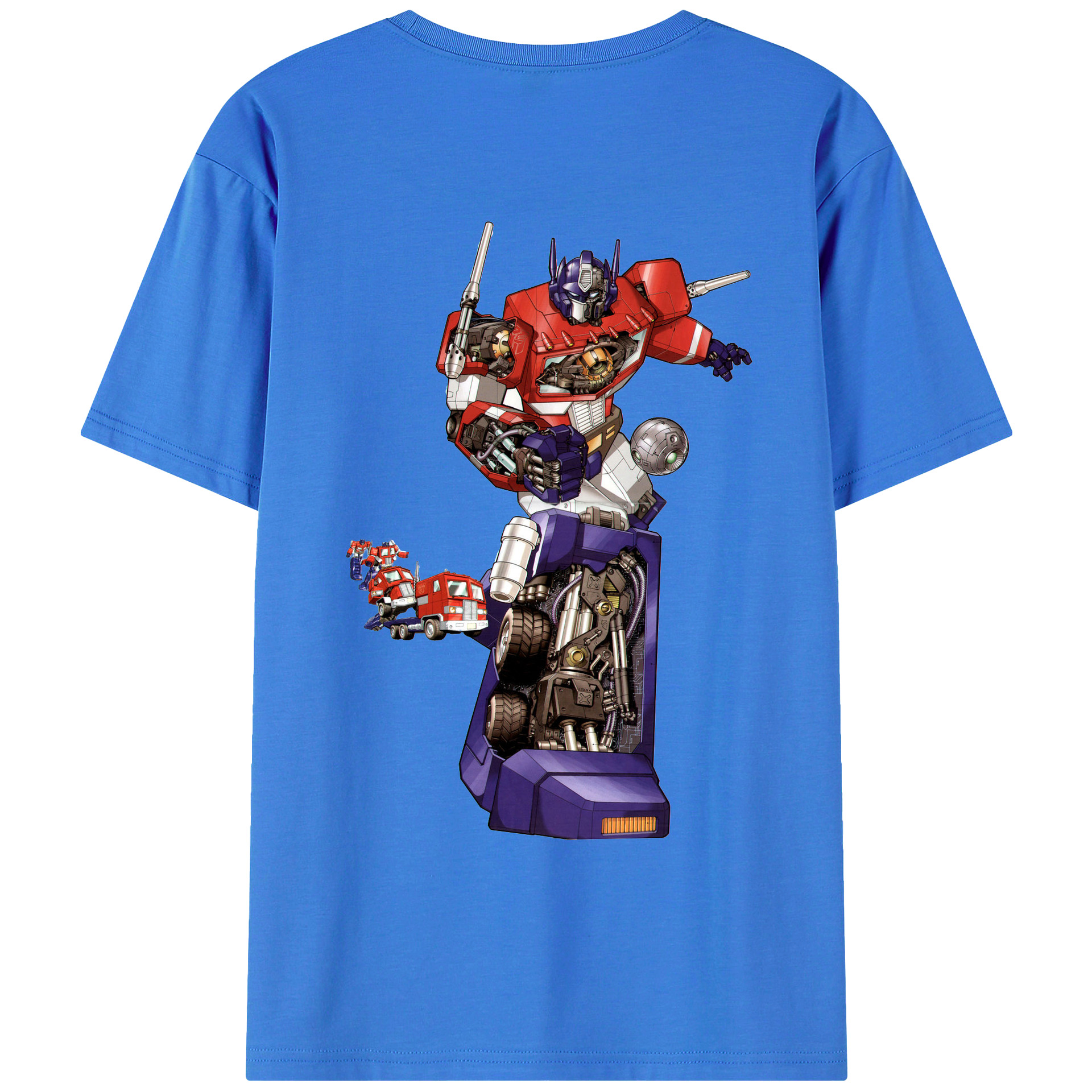 （画像用）  綿100％ メンズ半袖Tシャツ（バックプリント） 通気性