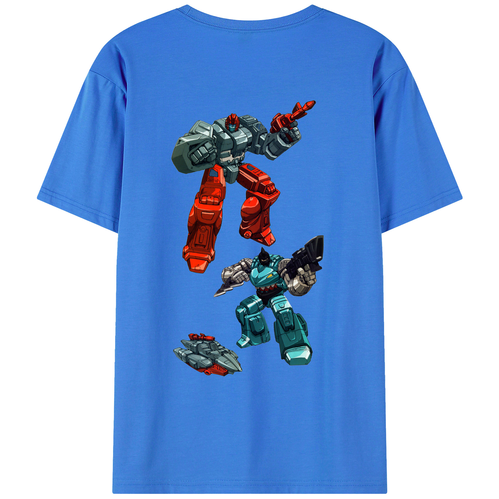 （画像用）  綿100％ メンズ半袖Tシャツ（バックプリント） 通気性