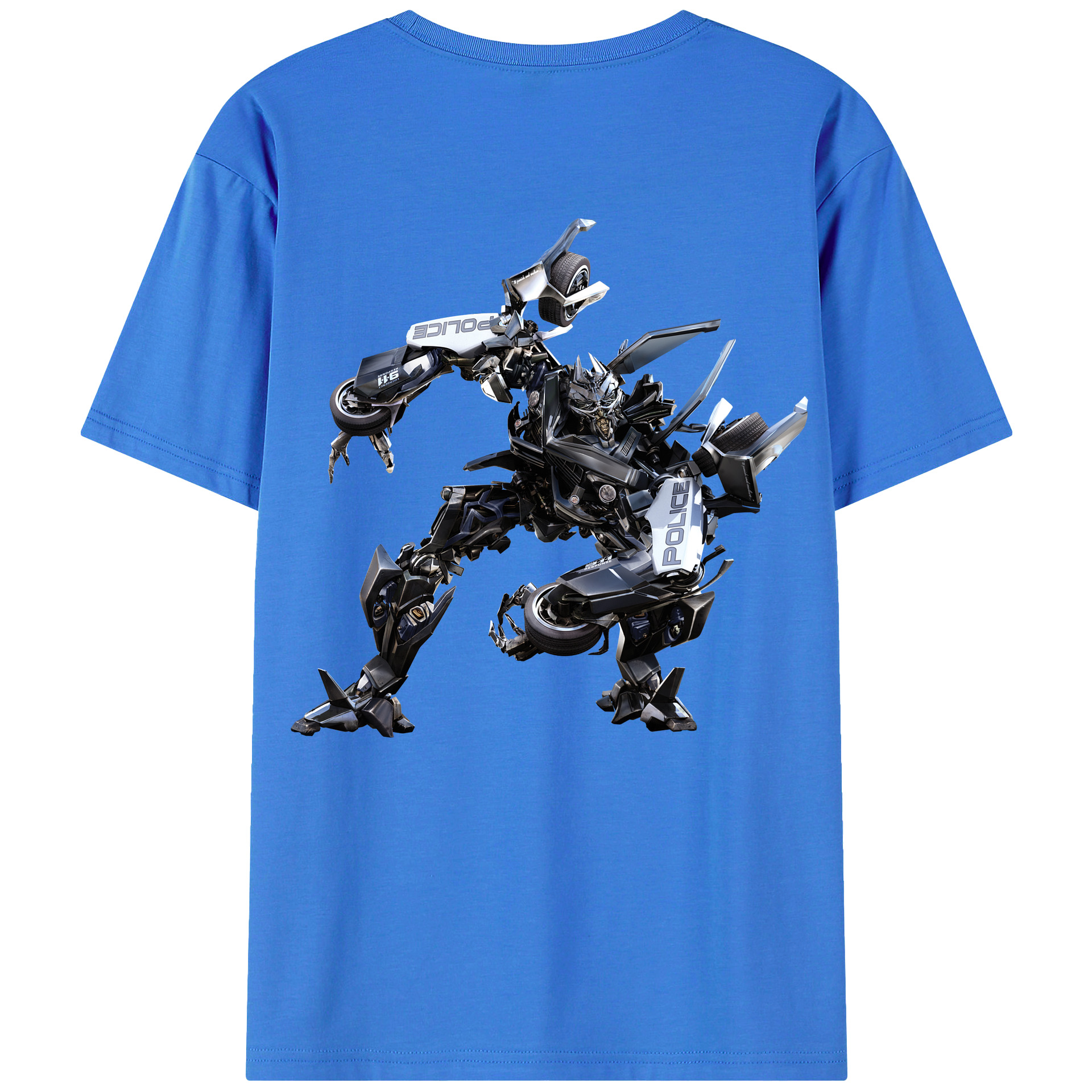 （画像用）  綿100％ メンズ半袖Tシャツ（バックプリント） 通気性