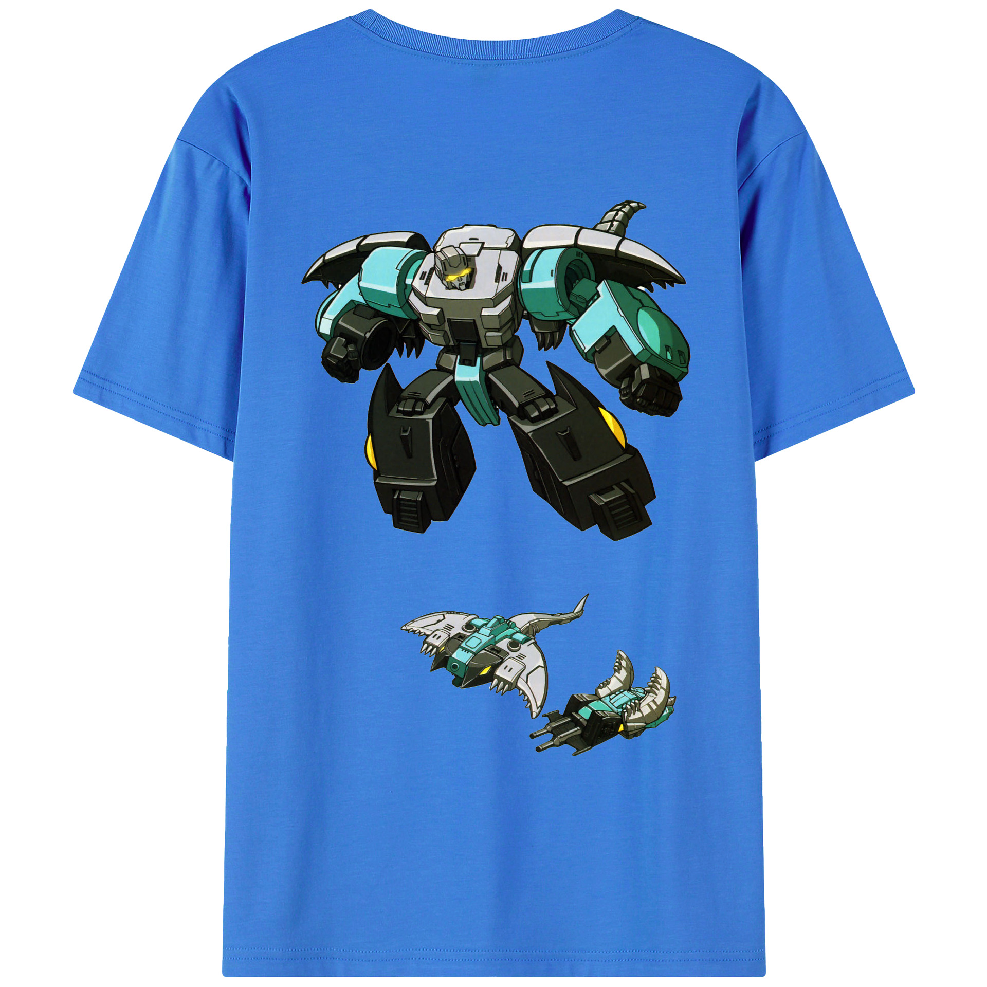 （画像用）  綿100％ メンズ半袖Tシャツ（バックプリント） 通気性