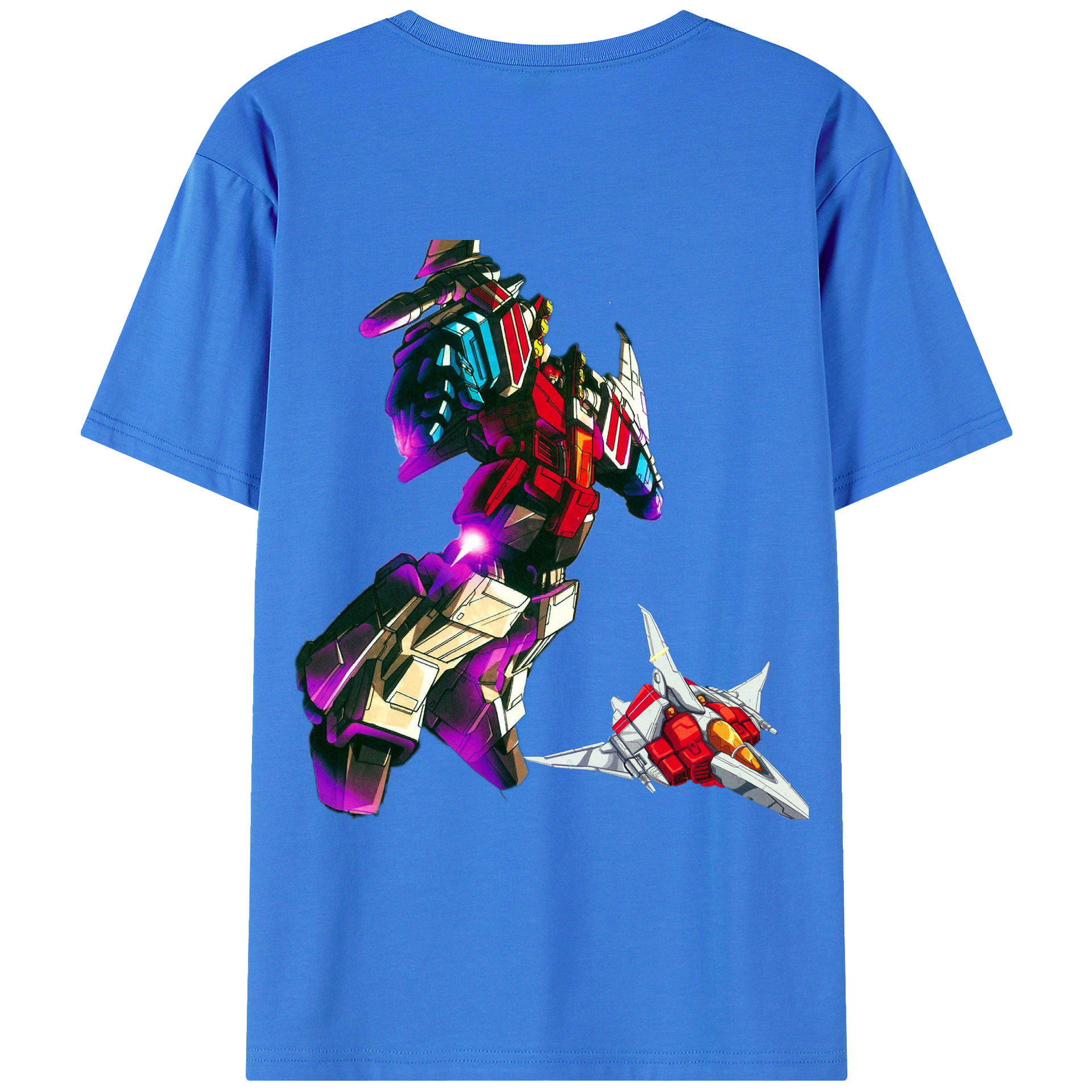 （画像用）  綿100％ メンズ半袖Tシャツ（バックプリント） 通気性
