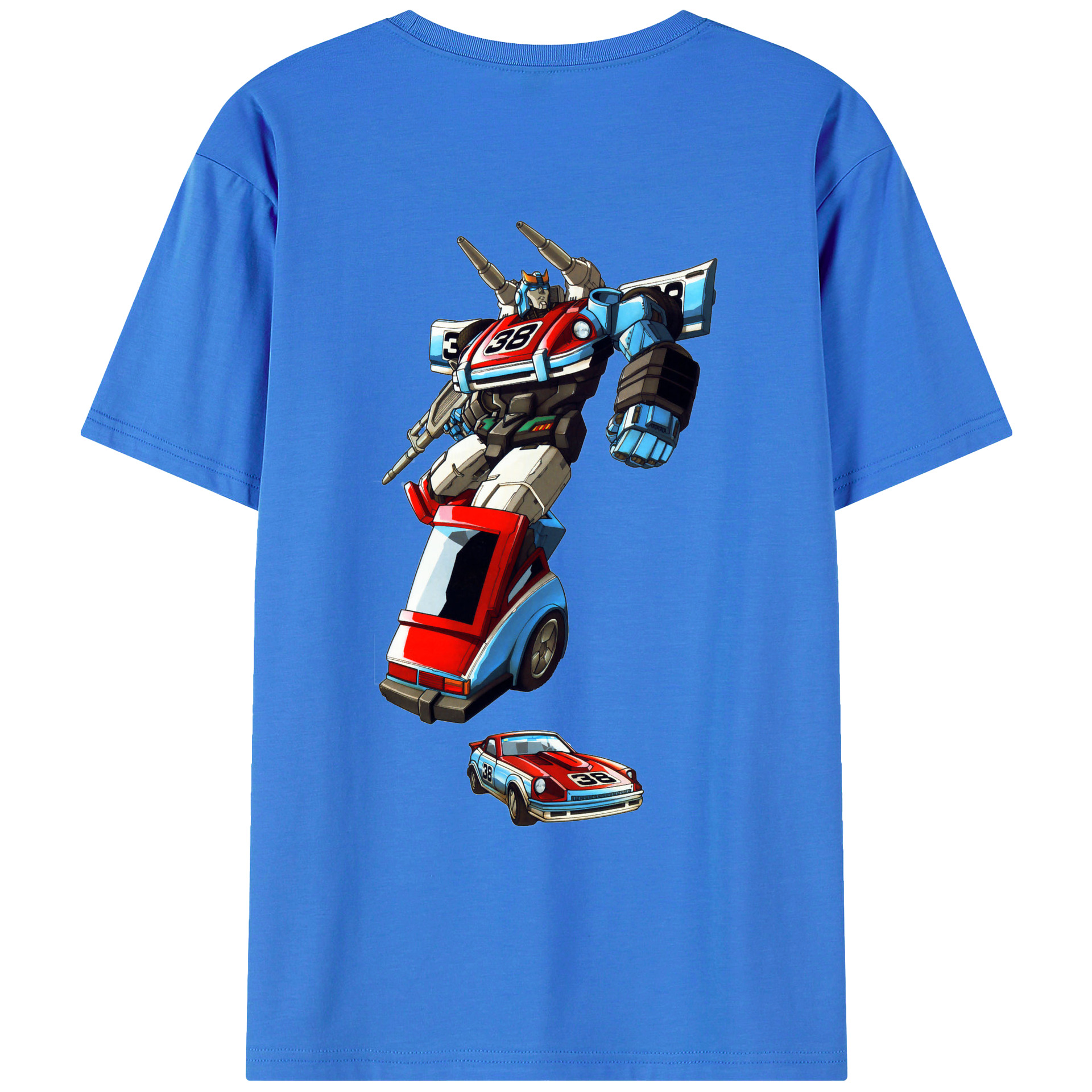 （画像用）  綿100％ メンズ半袖Tシャツ（バックプリント） 通気性