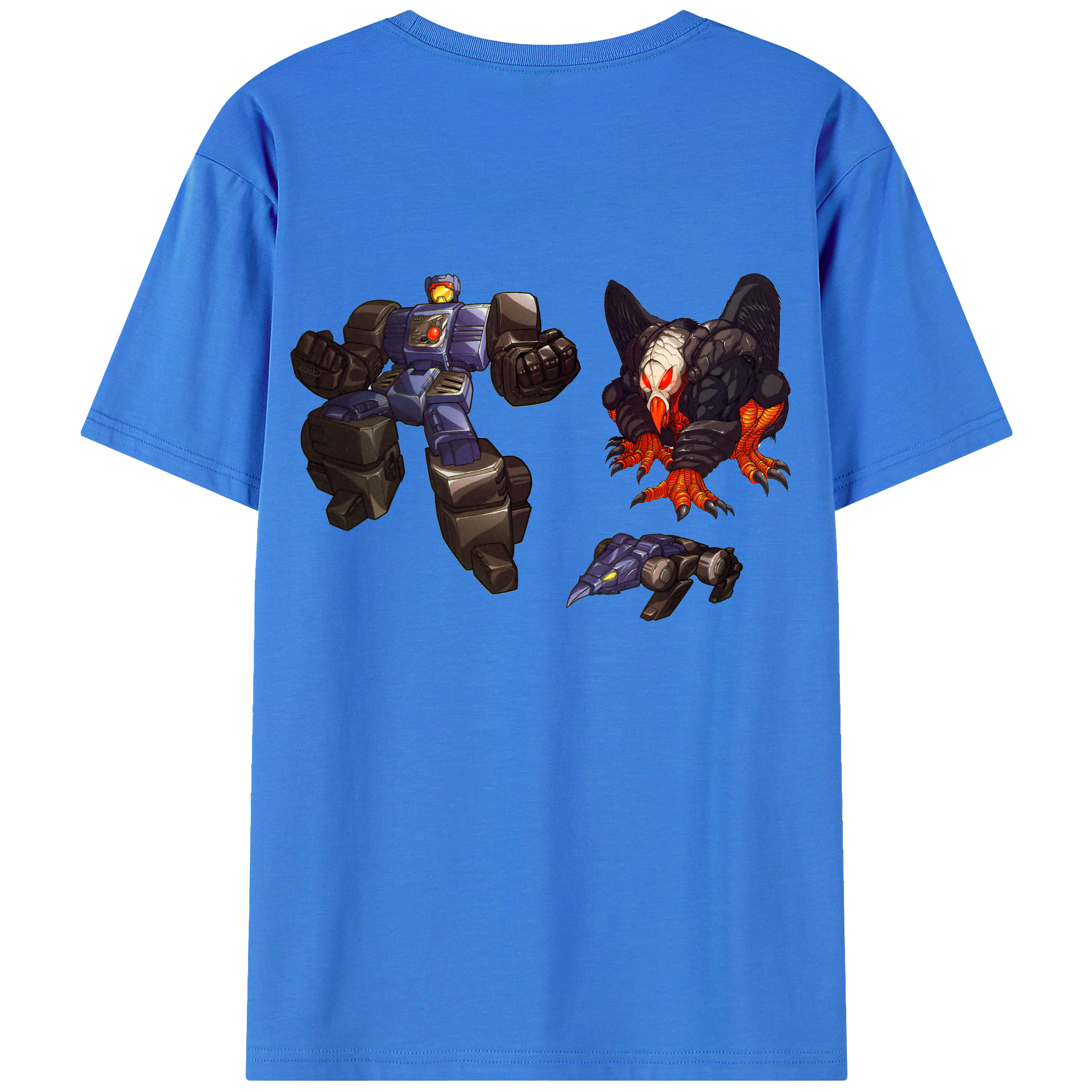 （画像用）  綿100％ メンズ半袖Tシャツ（バックプリント） 通気性