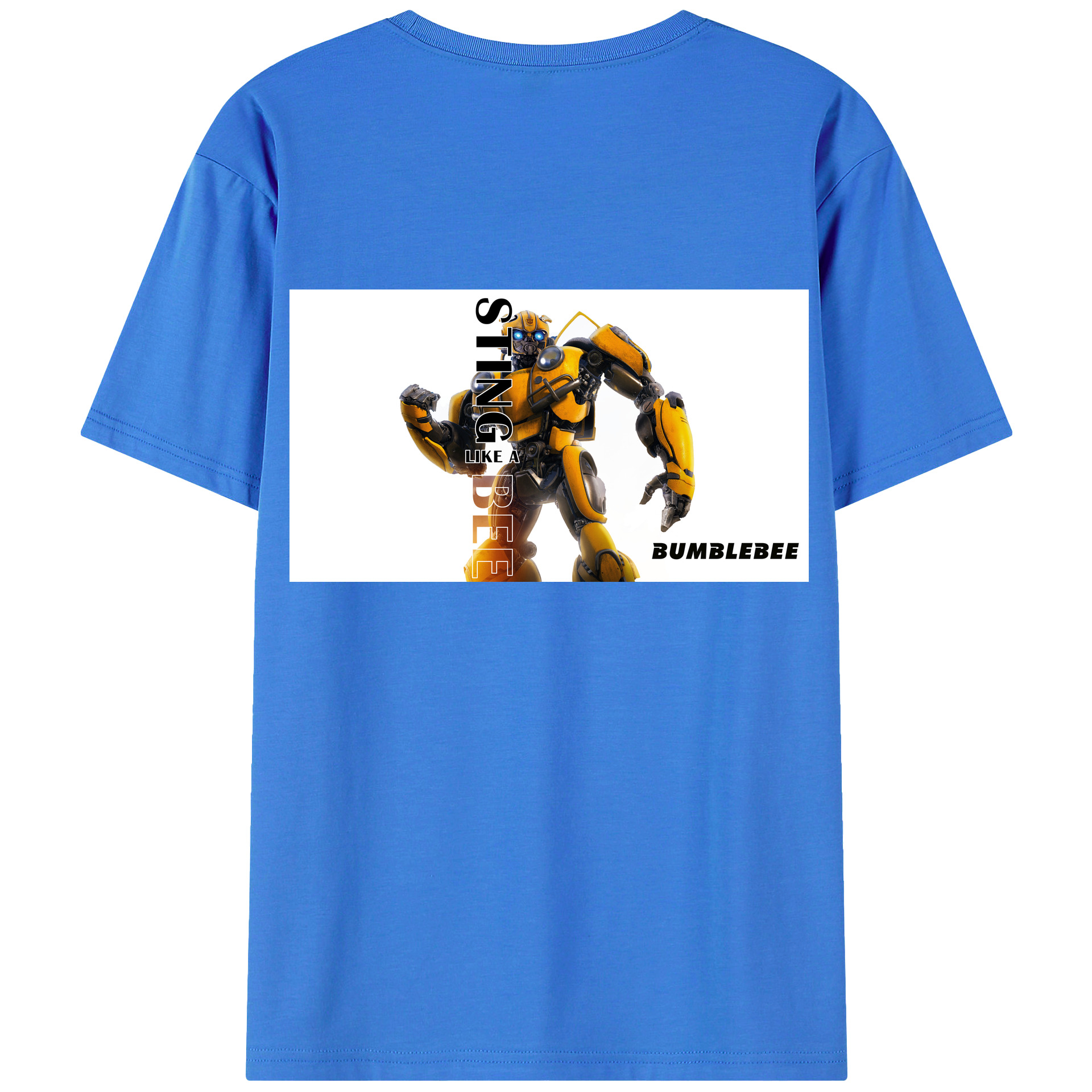 （画像用）  綿100％ メンズ半袖Tシャツ（バックプリント） 通気性