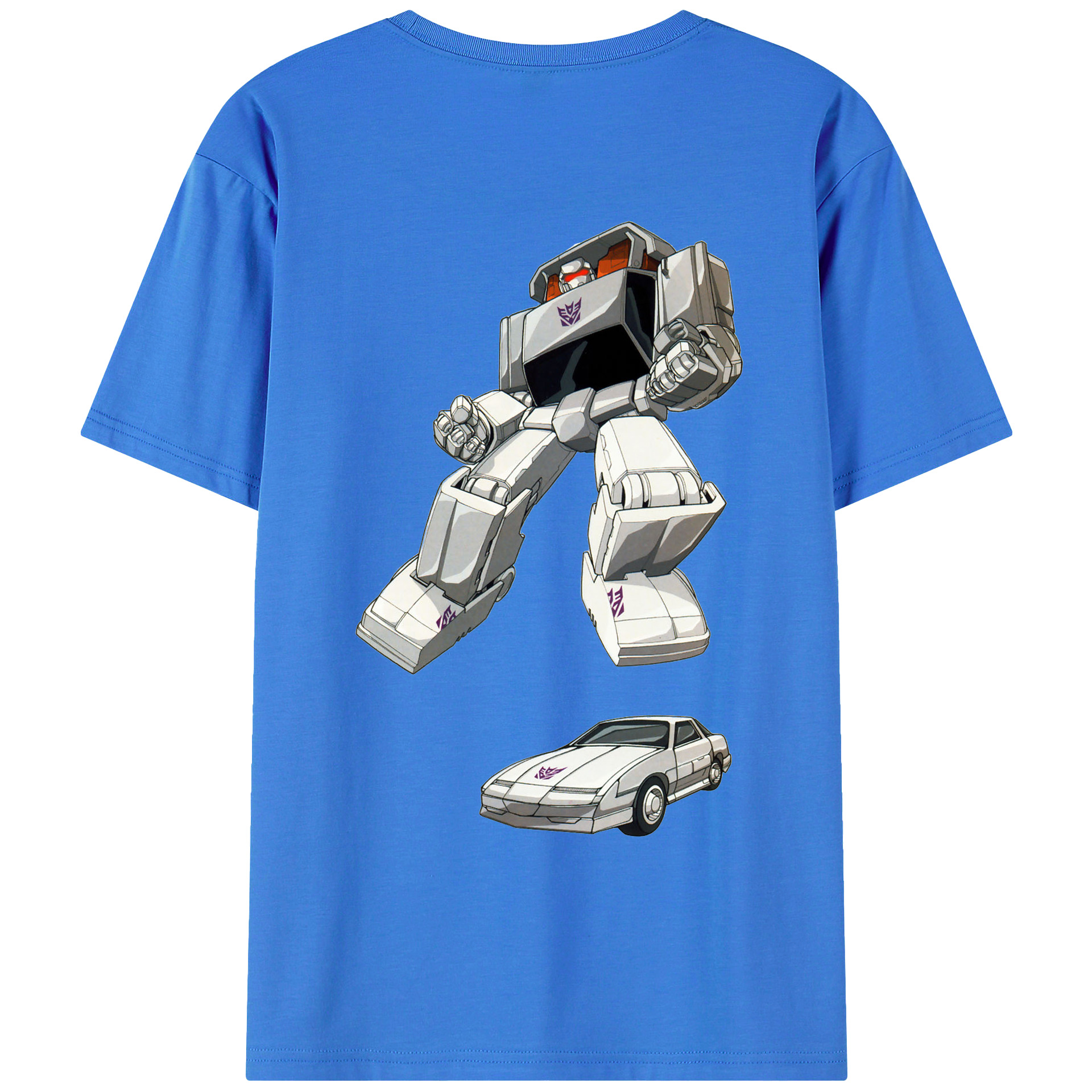（画像用）  綿100％ メンズ半袖Tシャツ（バックプリント） 通気性