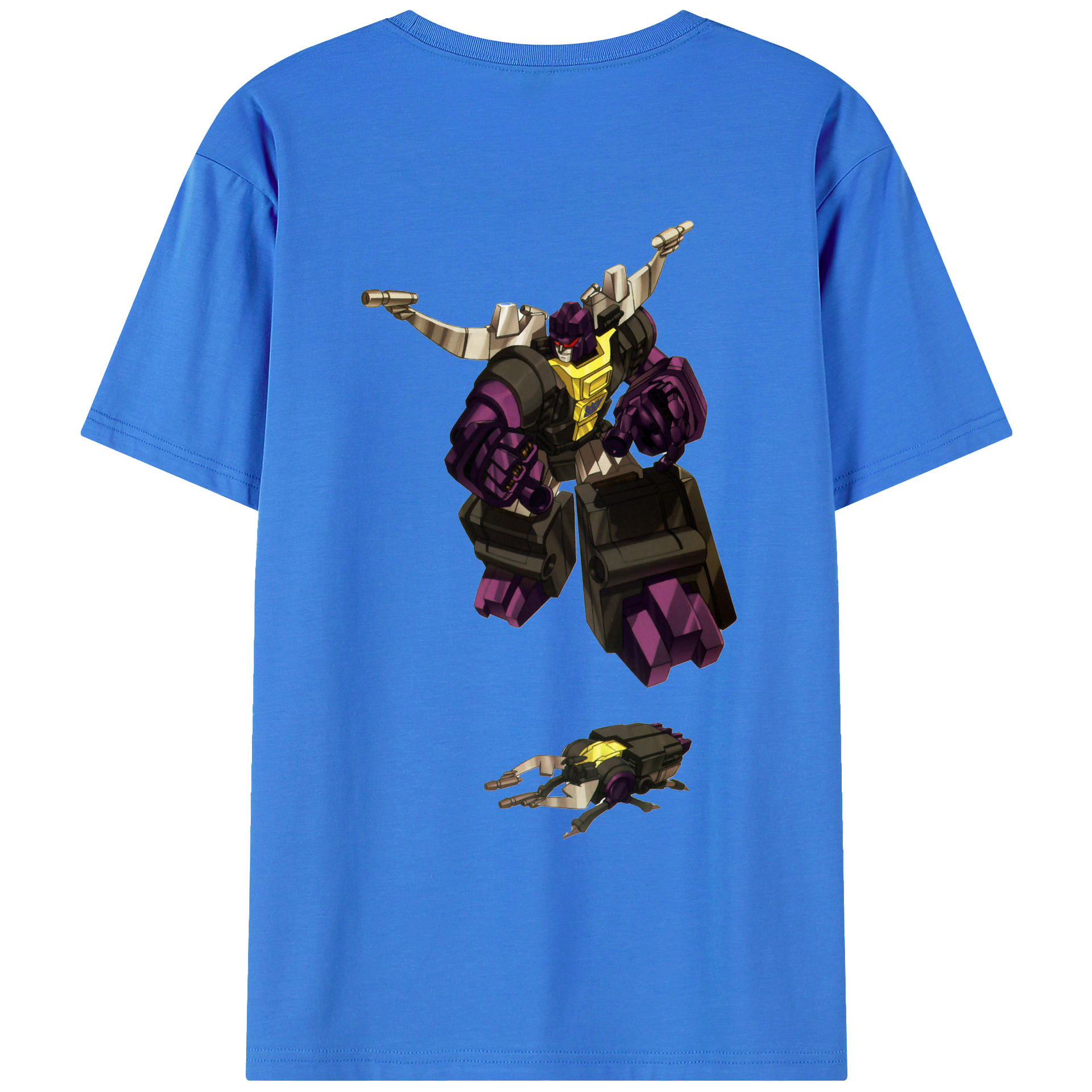 （画像用）  綿100％ メンズ半袖Tシャツ（バックプリント） 通気性