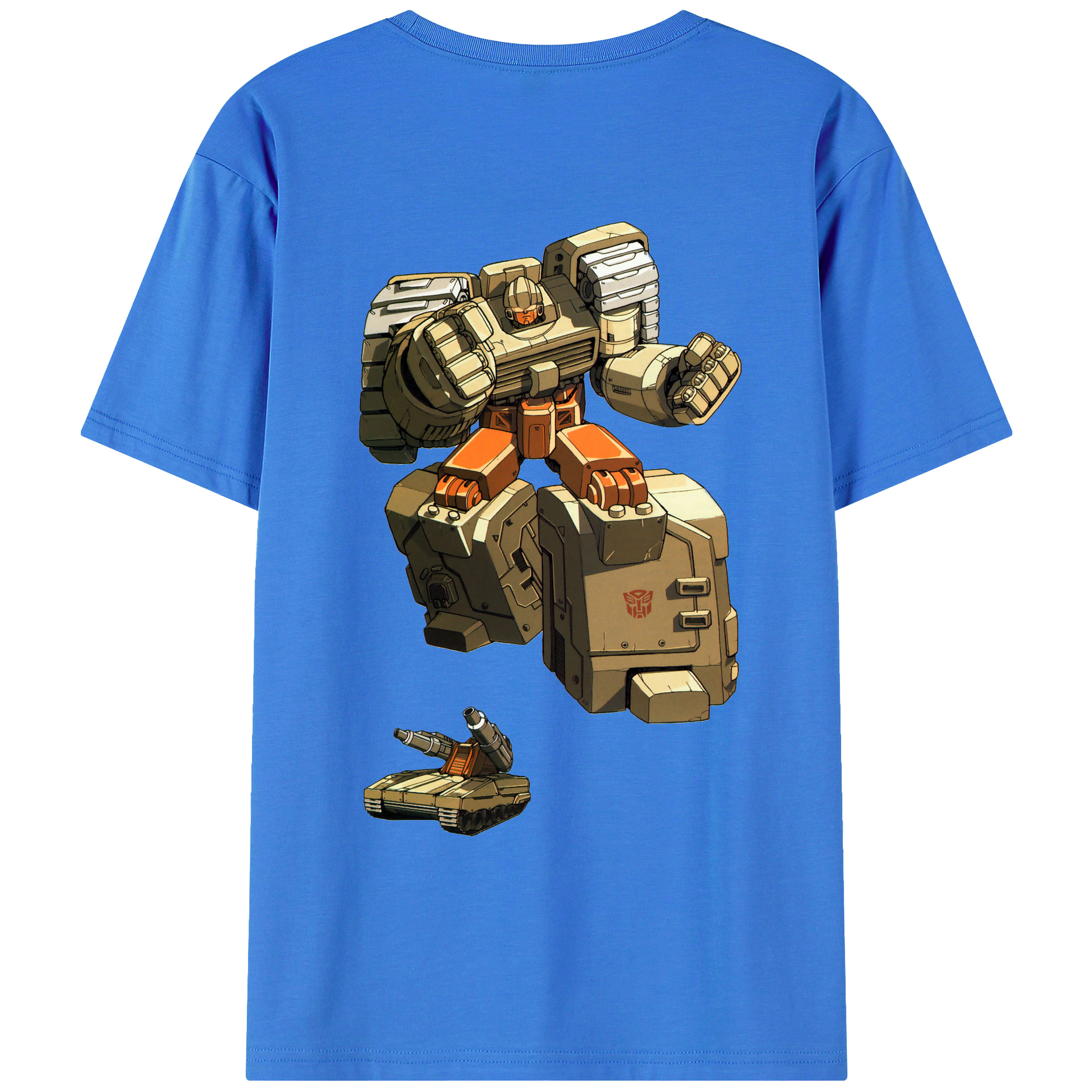（画像用）  綿100％ メンズ半袖Tシャツ（バックプリント） 通気性