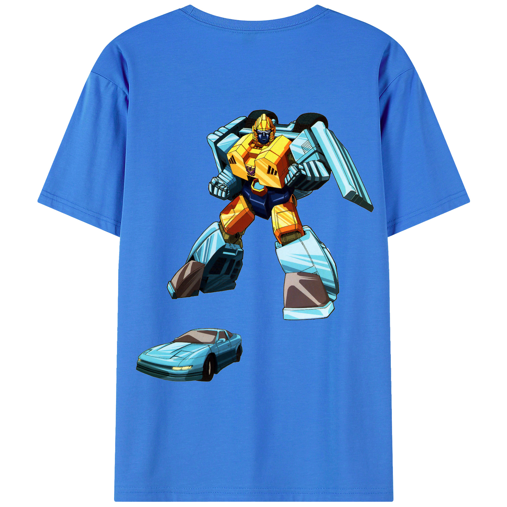 （画像用）  綿100％ メンズ半袖Tシャツ（バックプリント） 通気性