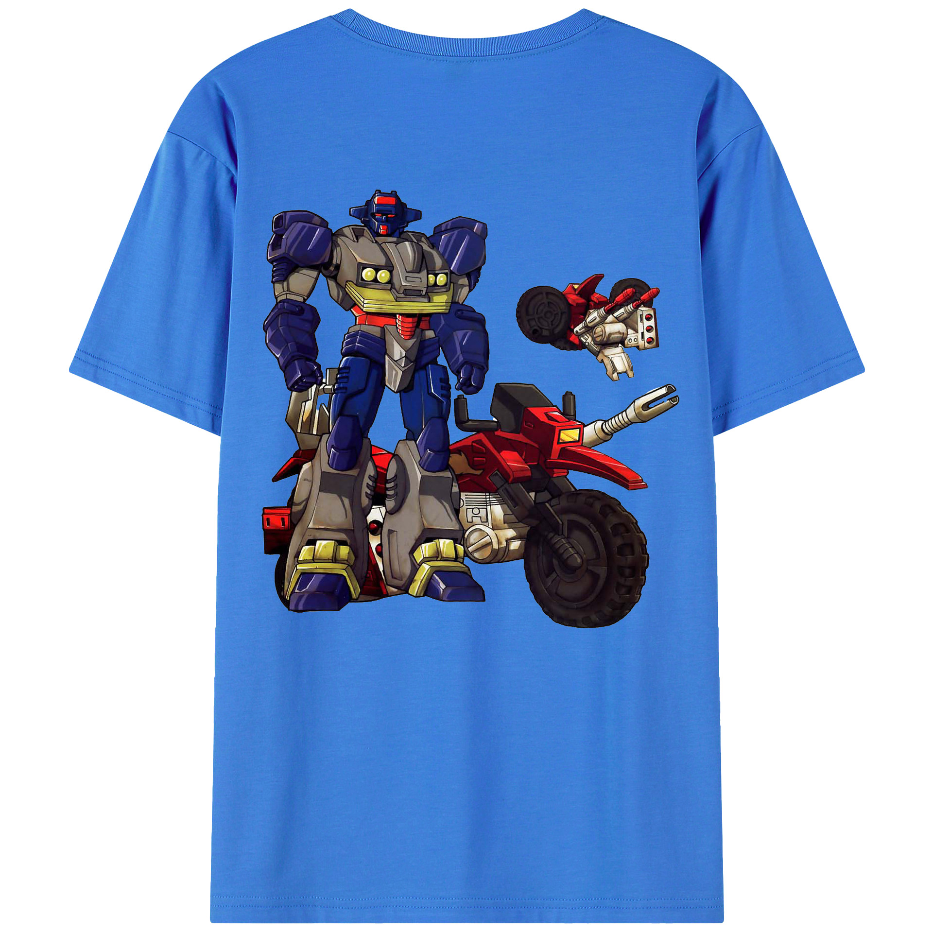 （画像用）  綿100％ メンズ半袖Tシャツ（バックプリント） 通気性