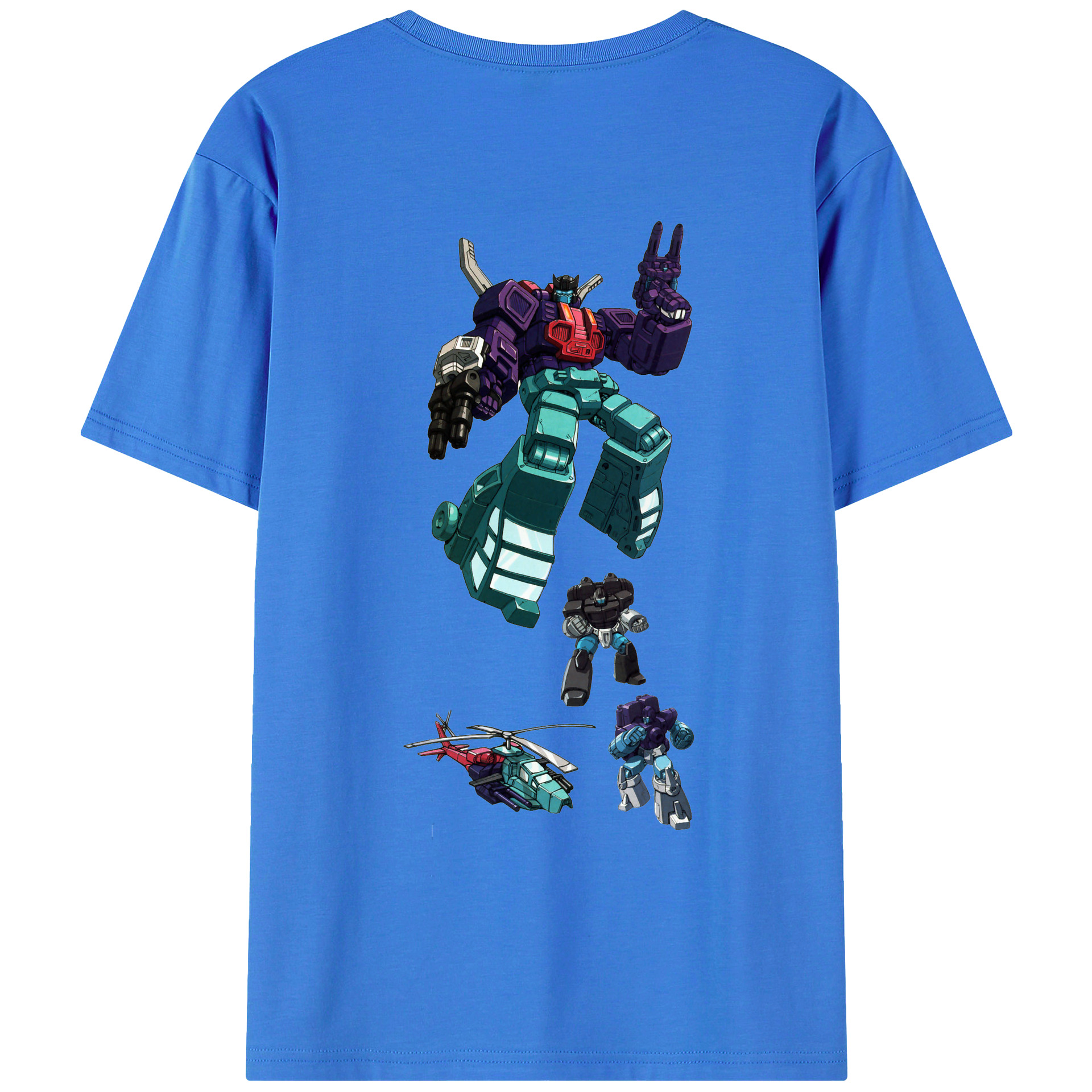 （画像用）  綿100％ メンズ半袖Tシャツ（バックプリント） 通気性